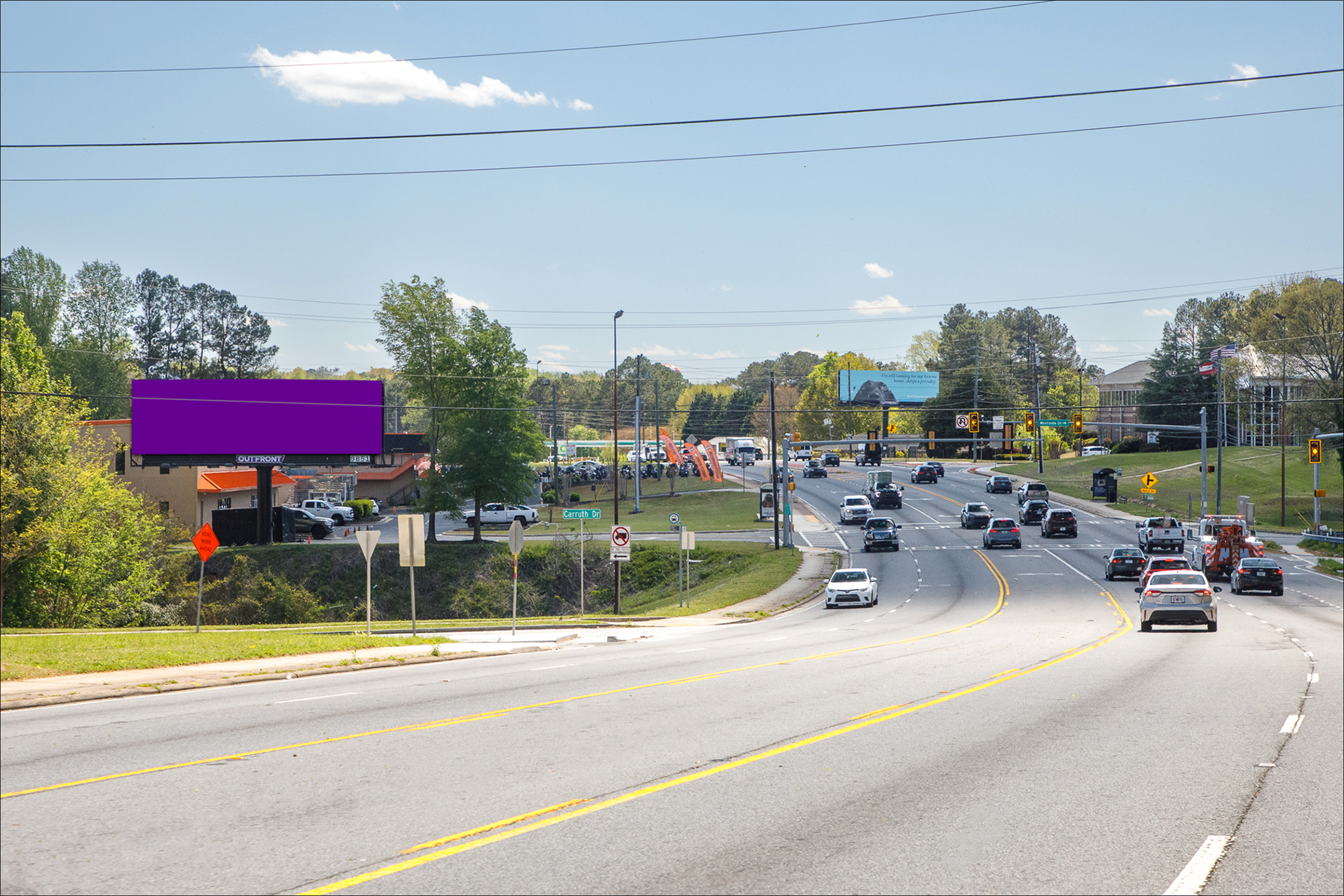 S Cobb Dr 275 ft S/O Carruth Dr E/S