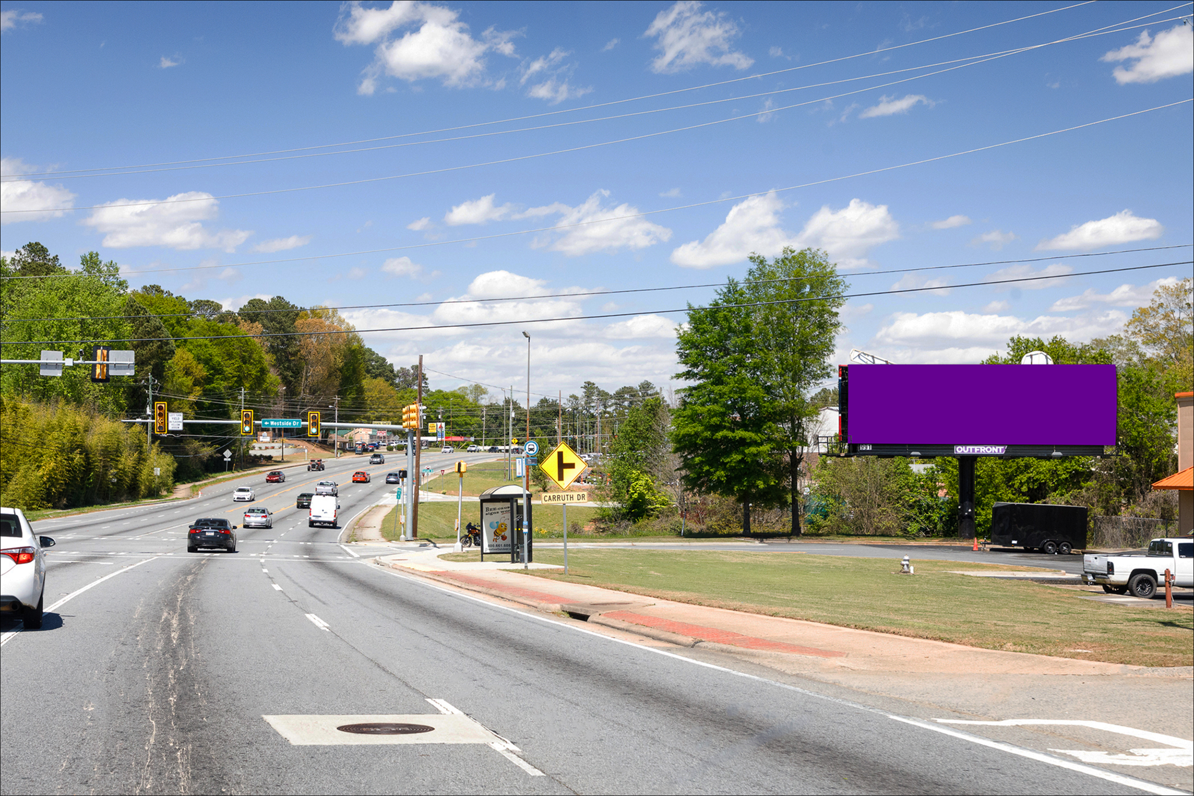 S Cobb Dr 275 ft S/O Carruth Dr E/S