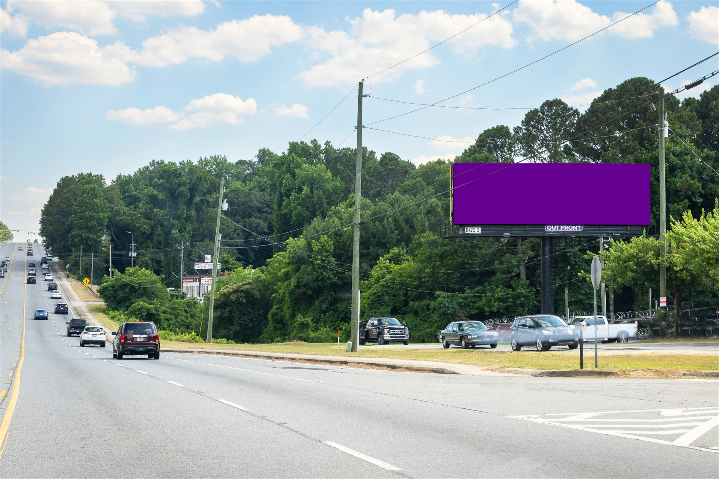S Cobb Dr 0.4 mi N/O Austell Rd W/S