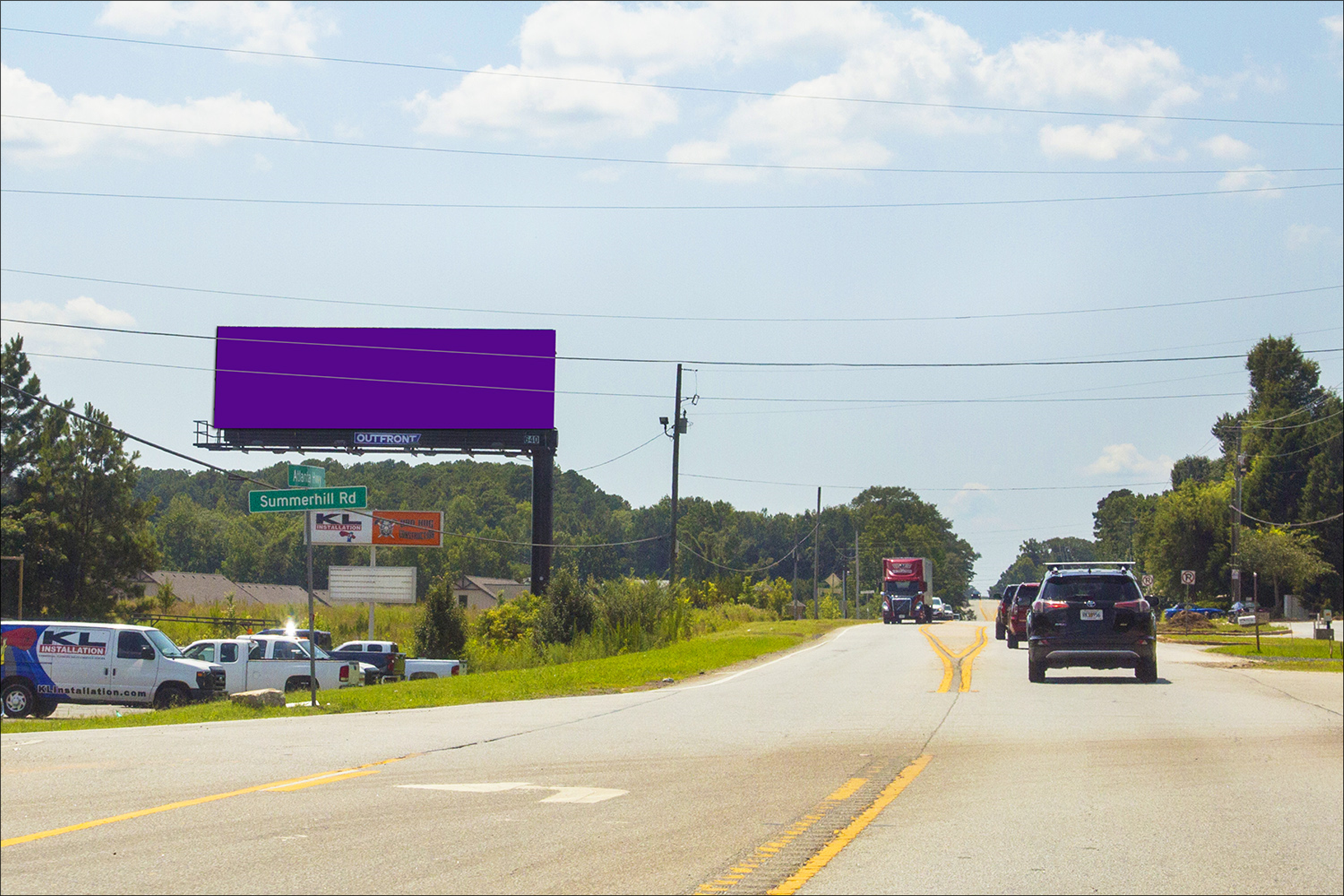 Atlanta Hwy 0.25 mi W/O Marietta Hwy S/S