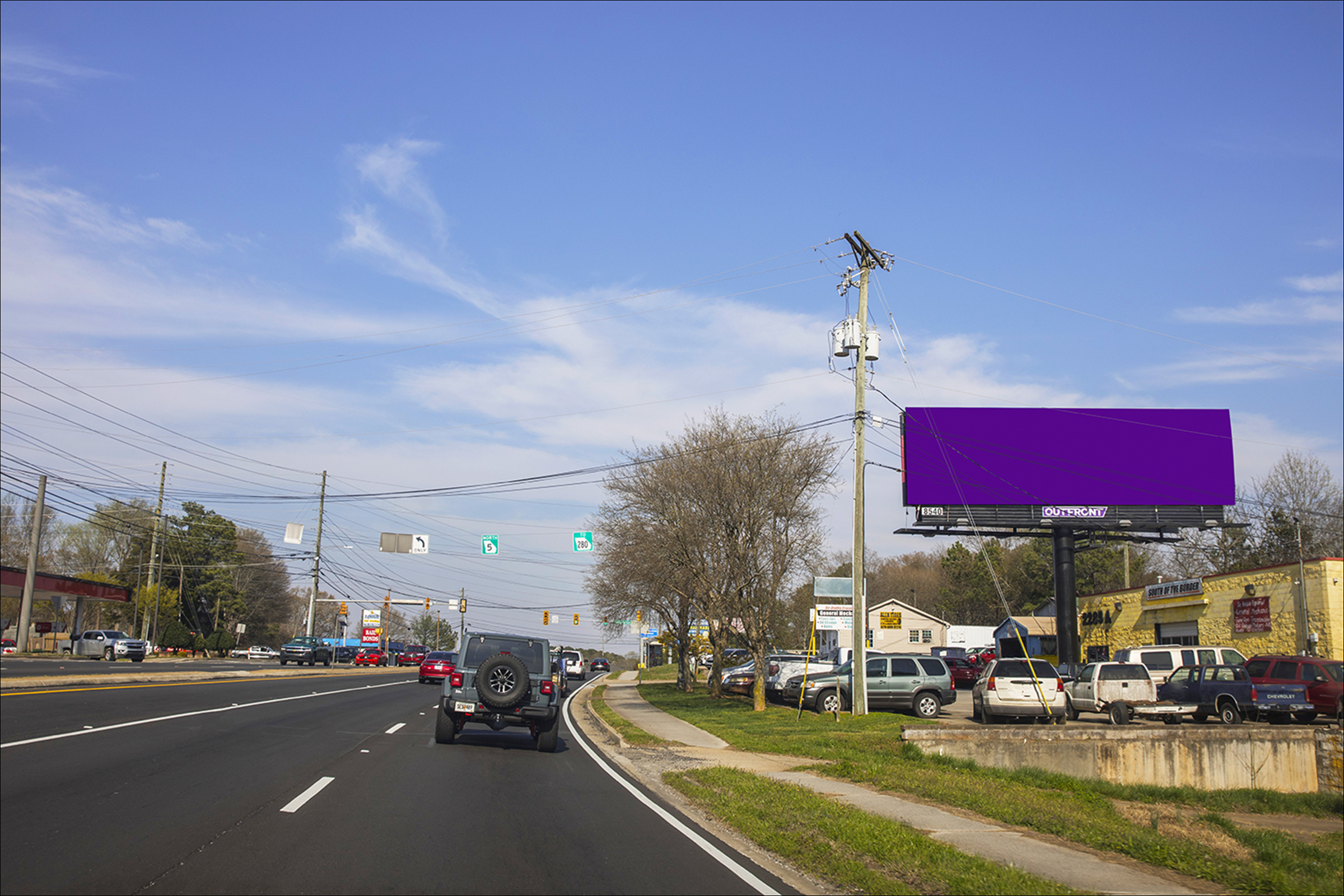 Austell Rd 0.2 mi N/O Windy Hill Rd E/S