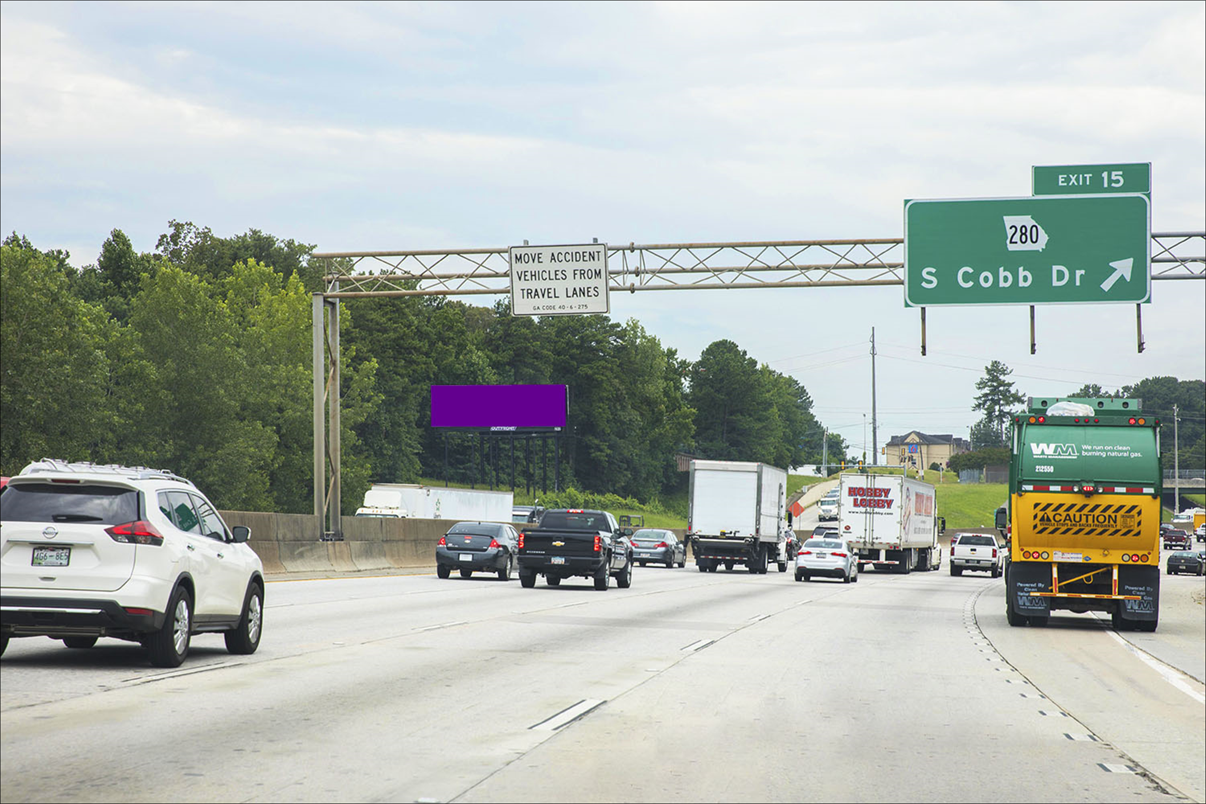 I-285 0.1 mi N/O S Cobb Dr E/S