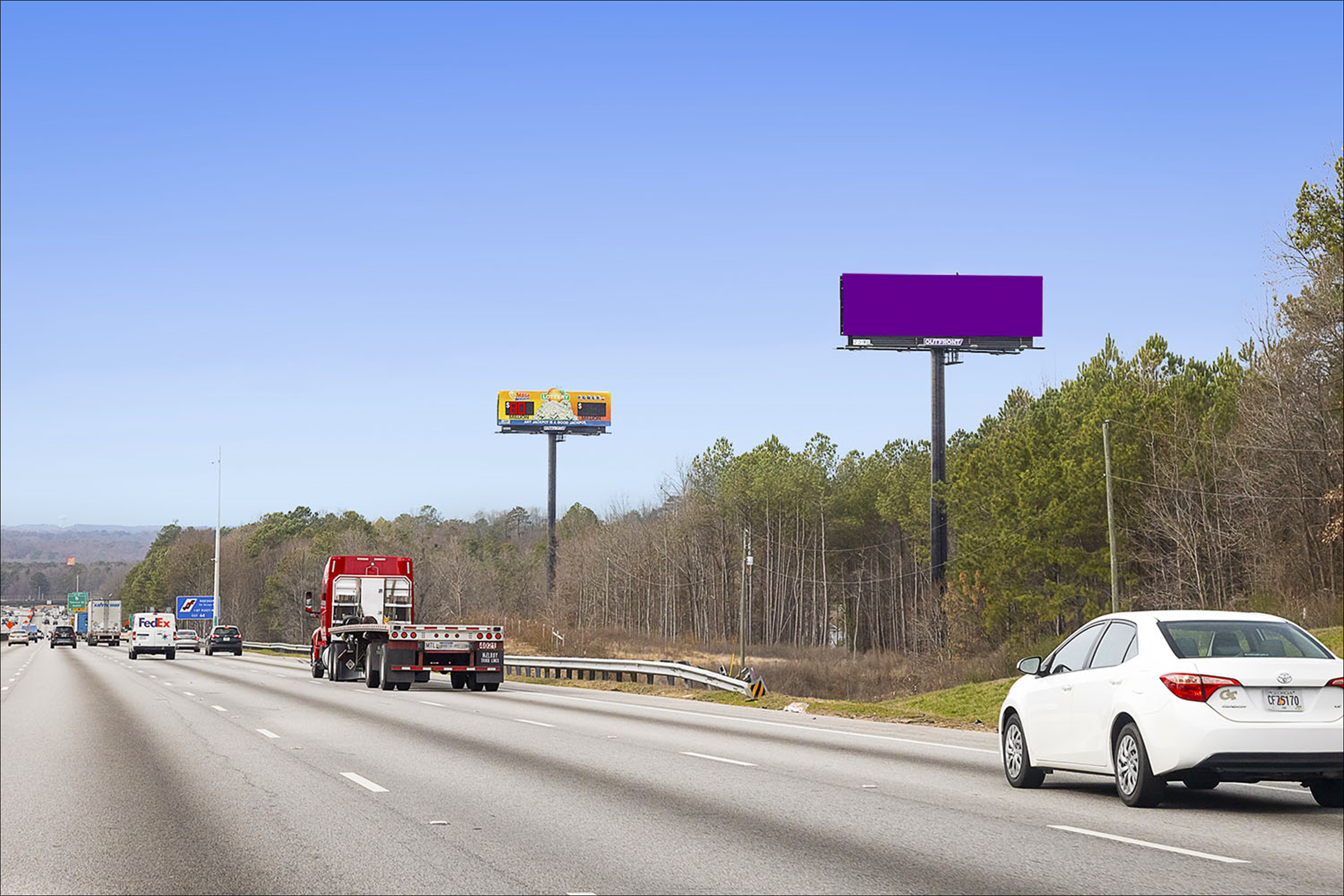 I-20W 0.8 mi E/O Thornton Rd N/S