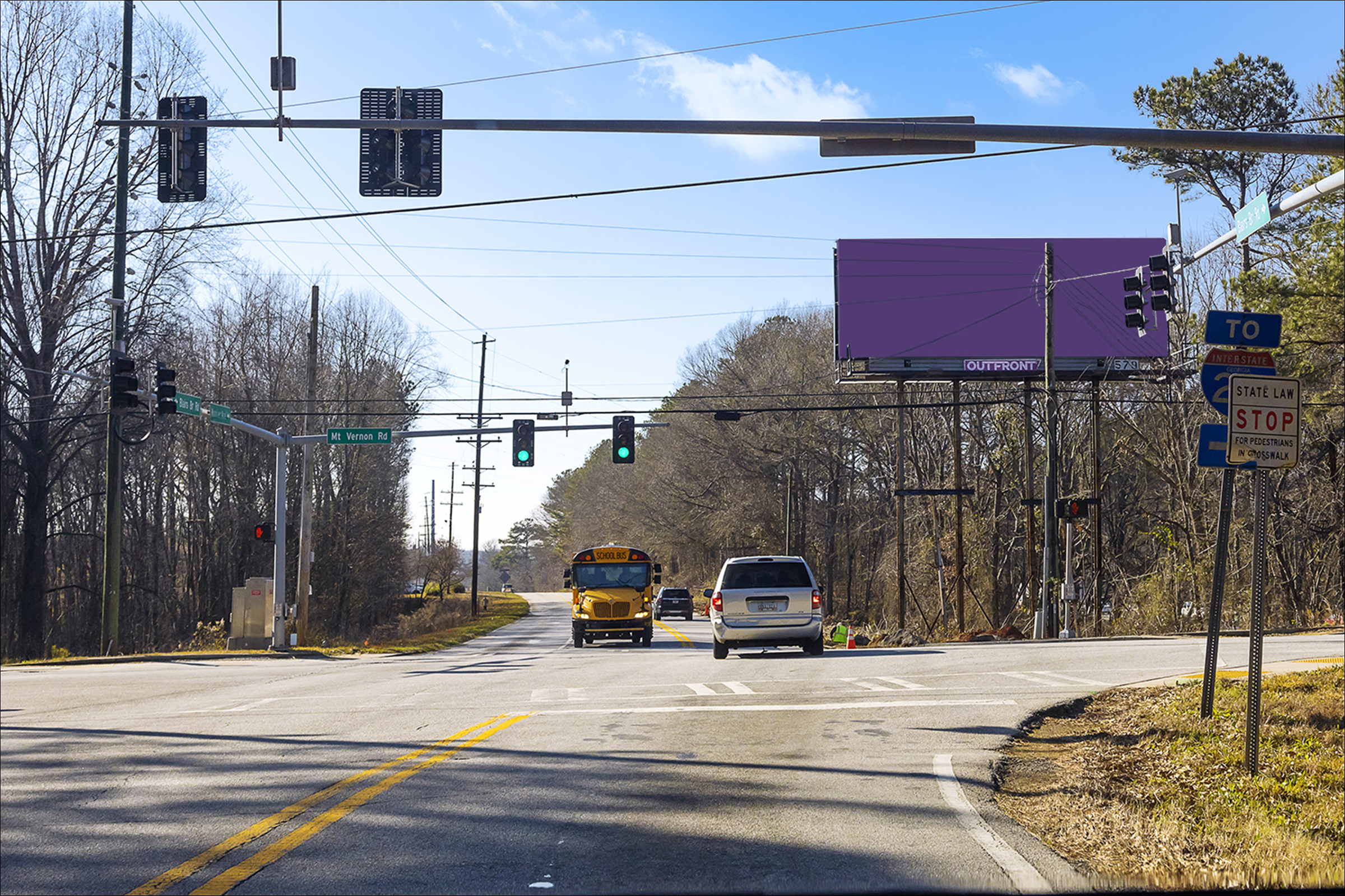 Blairs Bridge / Monier Ave 75 ft W/O Mt Vernon Rd N/S