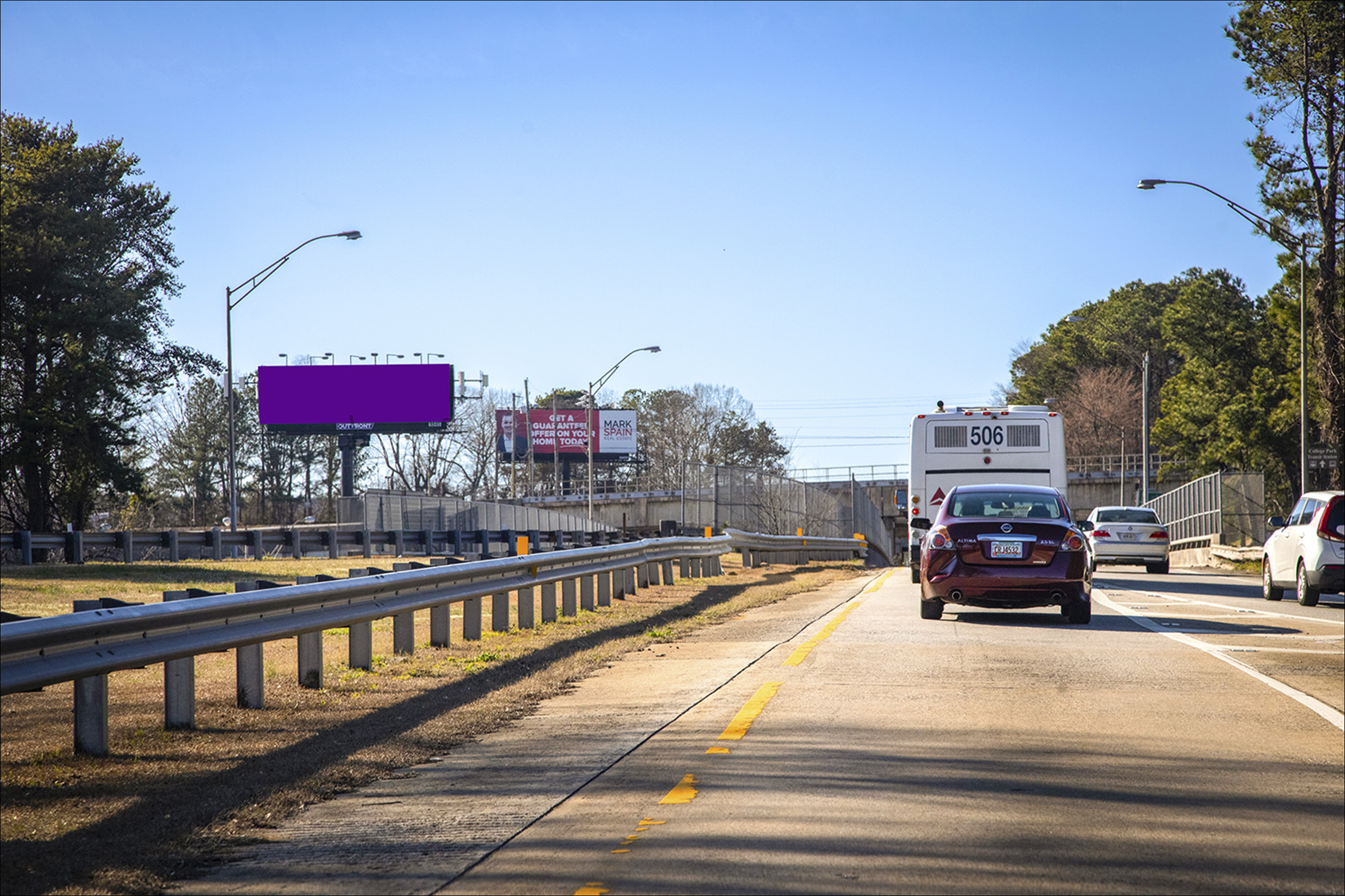 Camp Creek Pkwy 500 ft W/O I-85S S/S