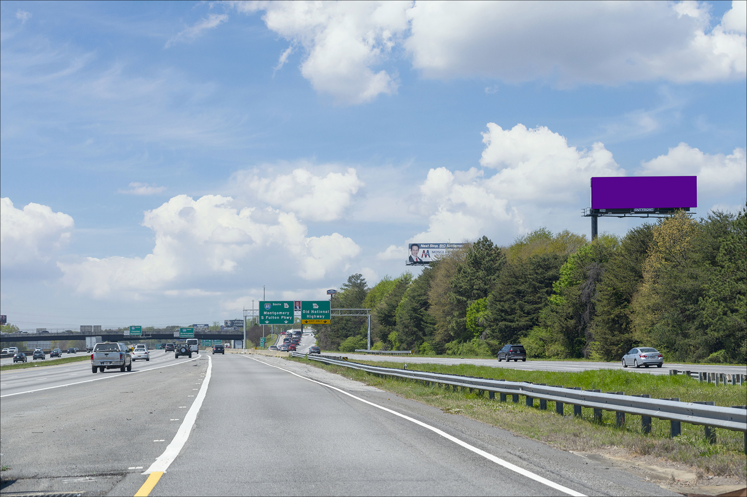 I-285/I-85S 0.28 mi E/O Old National Hwy N/S