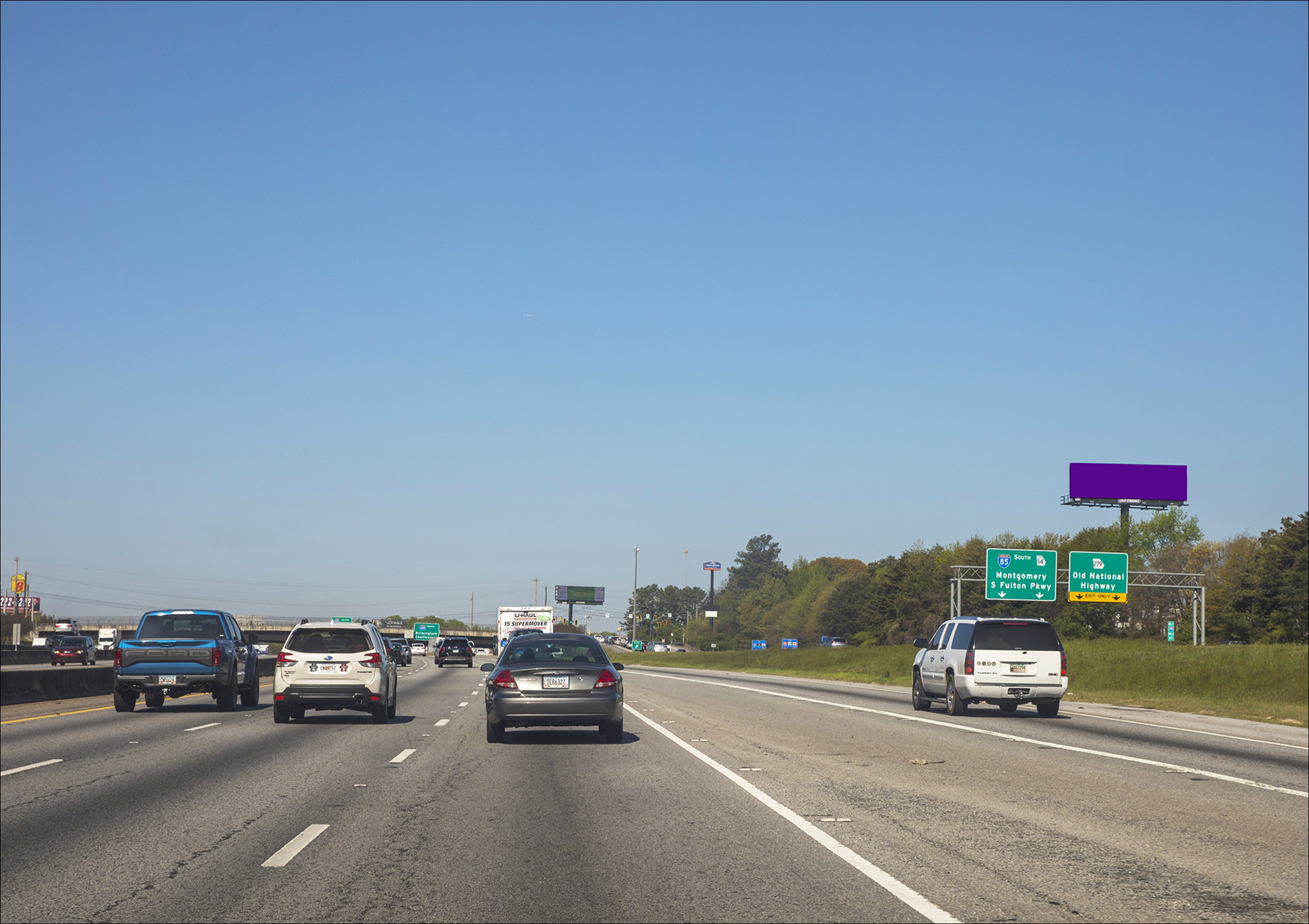 I-285/I-85S 0.18 mi E/O Old National Hwy N/S