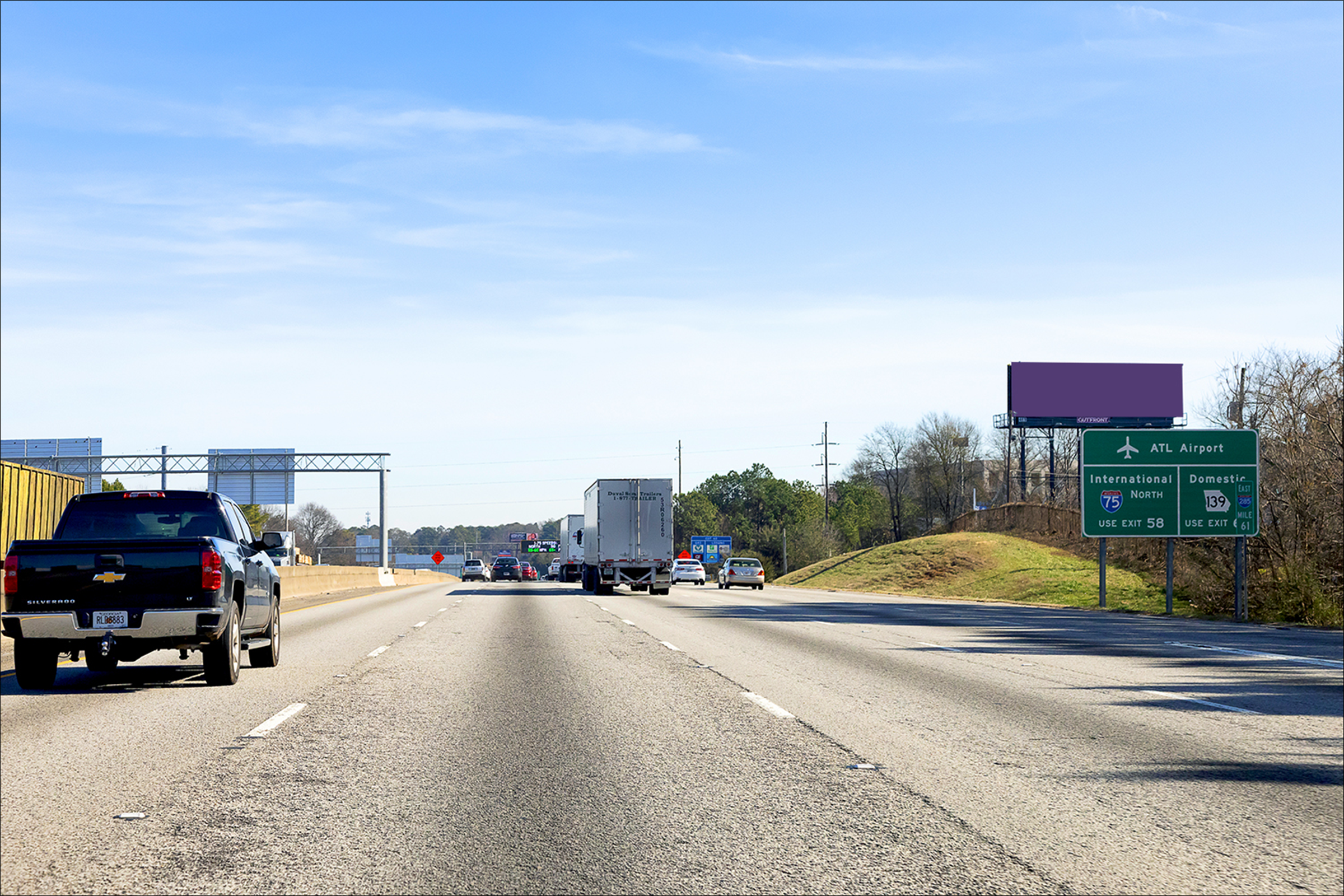 I-285 0.72 mi W/O Riverdale Rd S/S