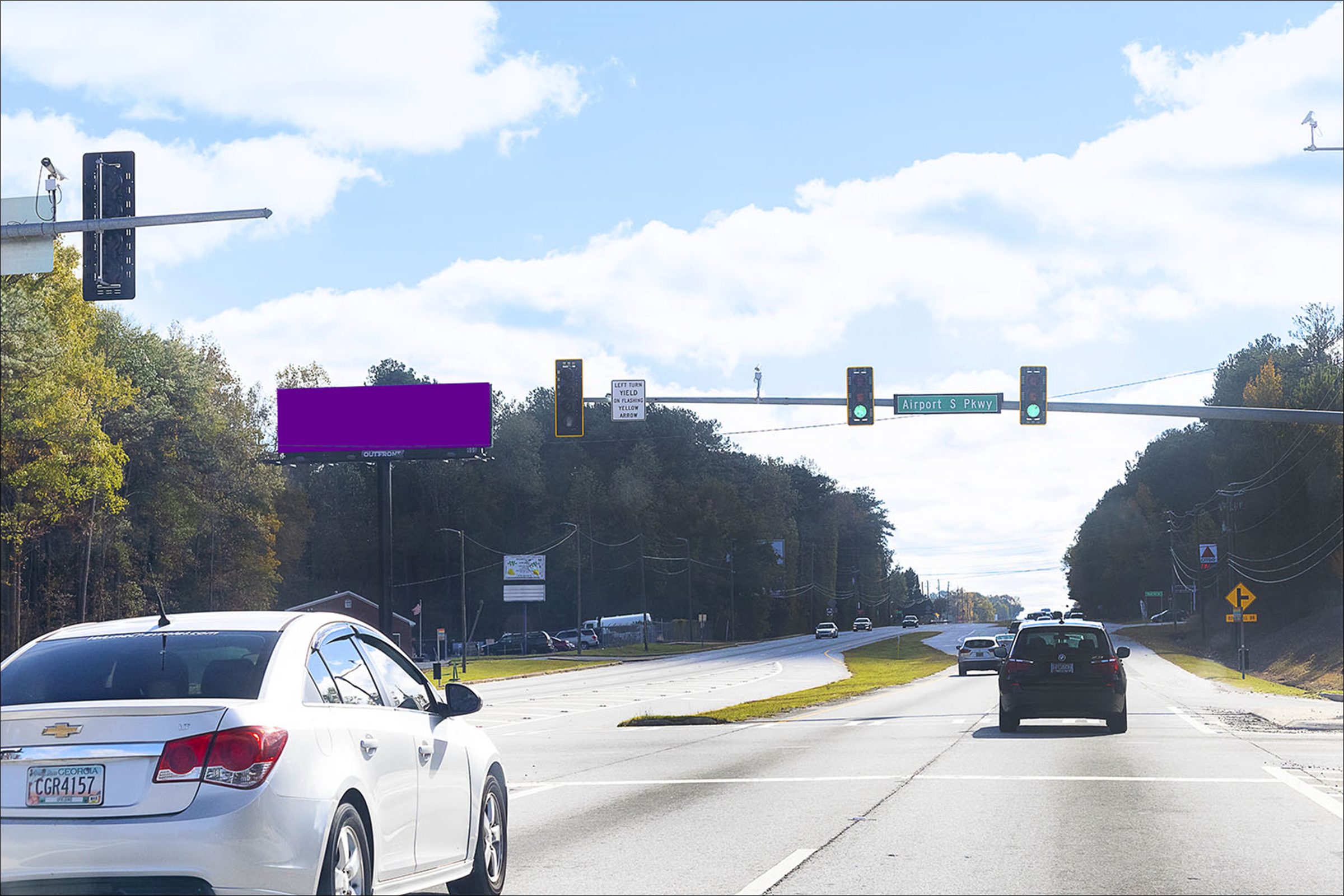 Hwy 85 0.3 mi S/O Lee's Mill Rd E/S