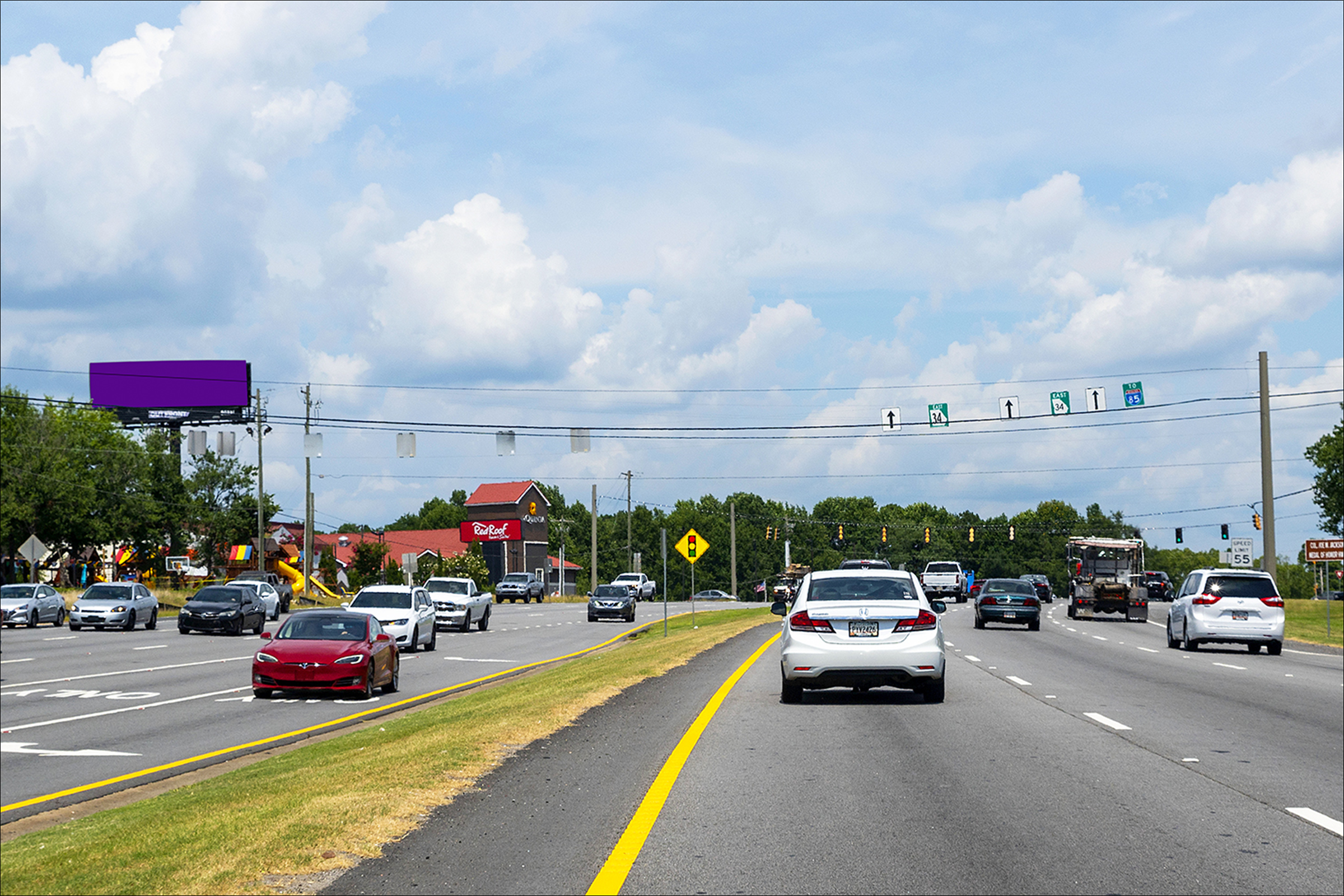 Bullsboro Dr 0.6 mi W/O I-85S N/S