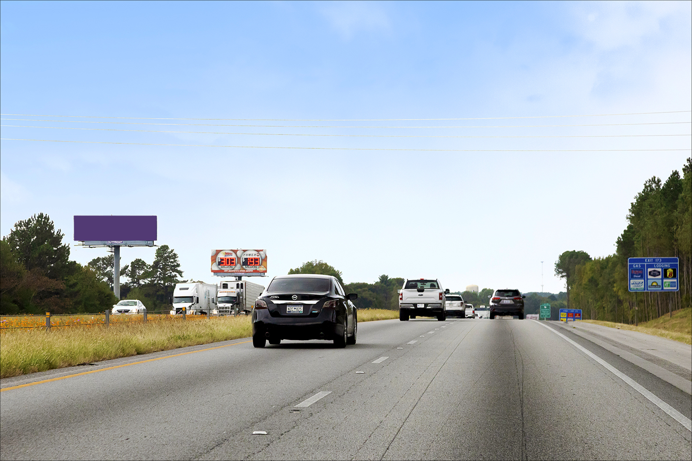 I-85N 1.2 mi N/O Hwy 17 (Exit 173) E/S