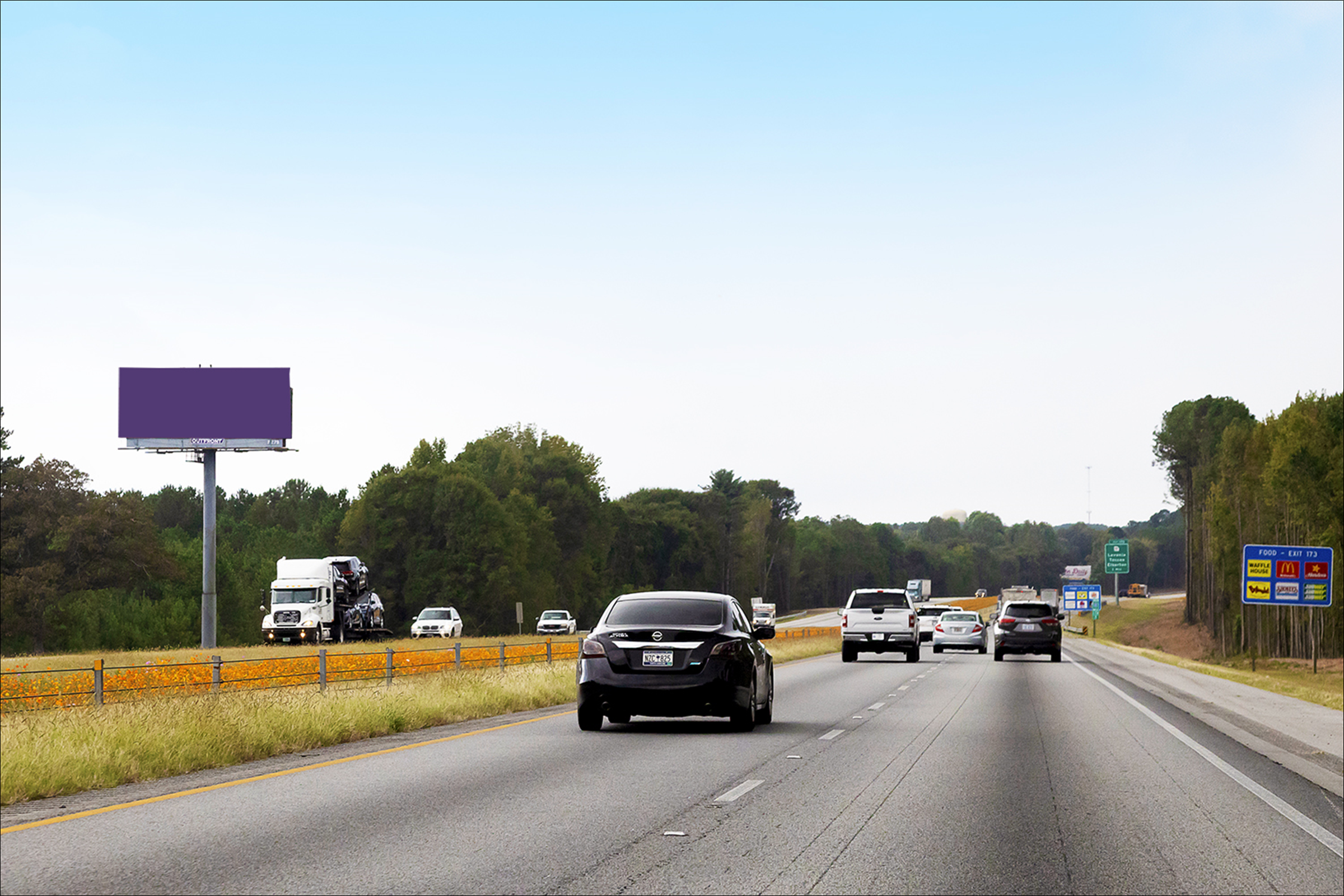 I-85N 1.1 mi N/O Hwy 17 (Exit 173) E/S