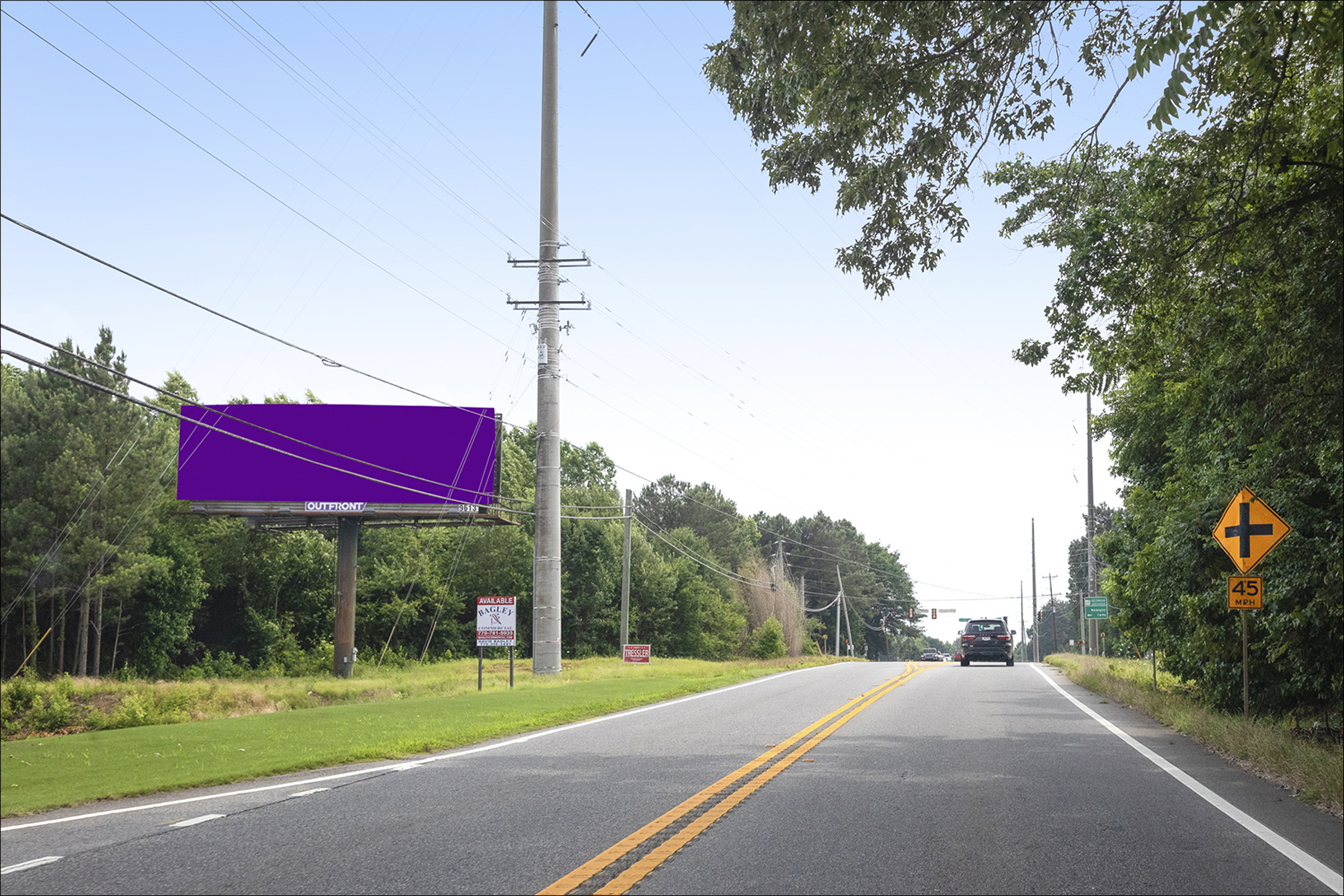 Hwy 306 (Keith Bridge Rd) 1.35 mi N/O Hwy 369 (Browns Bridge Rd) E/S