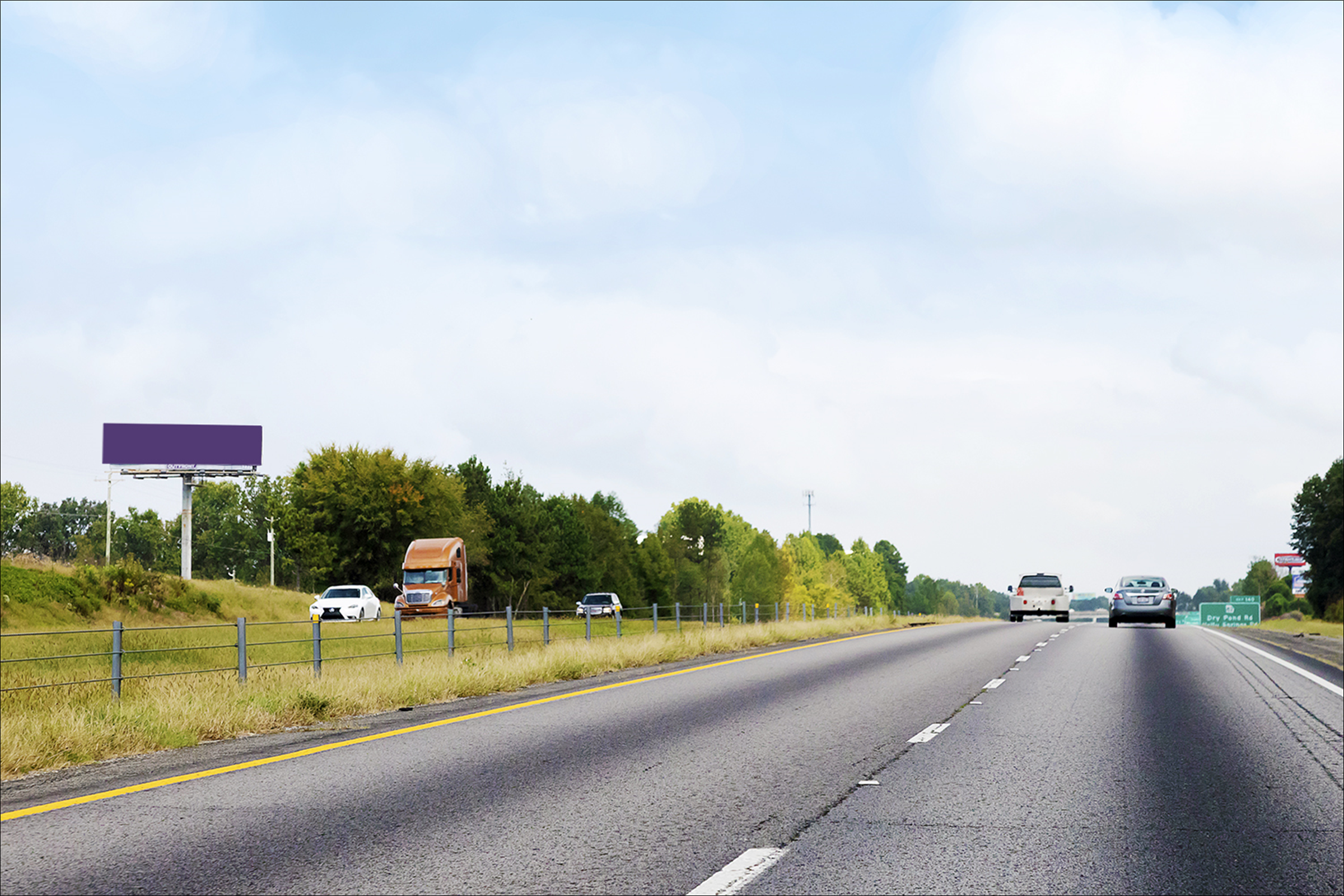 I-85N 0.7 mi S/O Dry Pond Rd (Exit 140) W/S