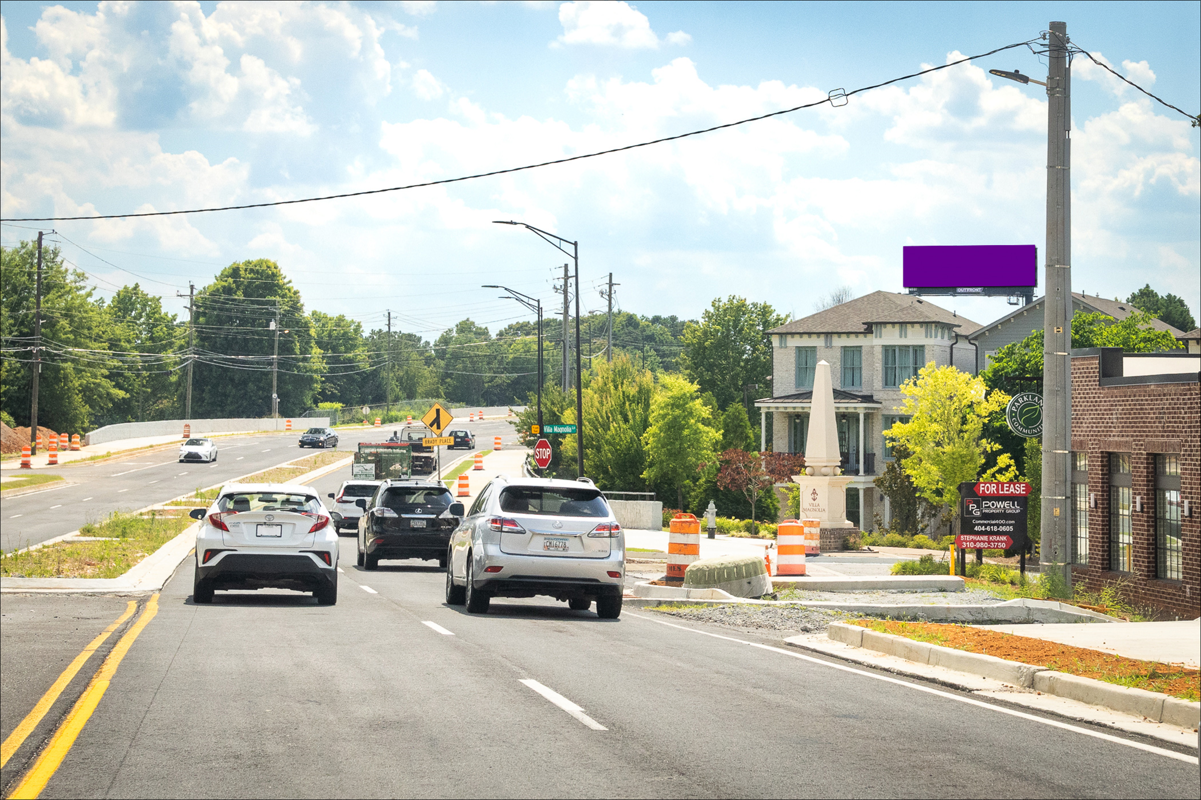 Alpharetta Hwy (Hwy 9) 0.35 mi N/O Wills Rd W/S
