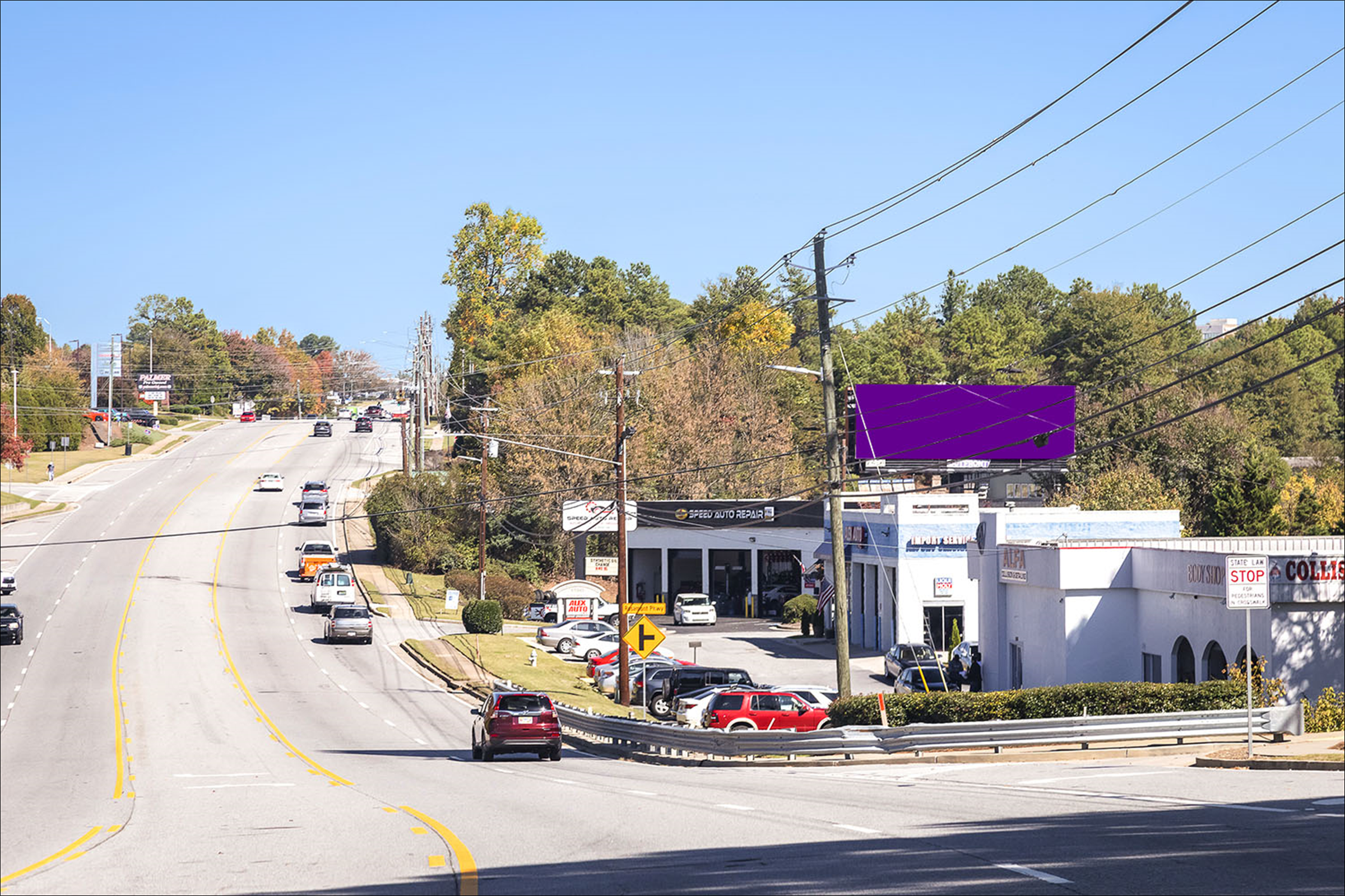 Alpharetta Hwy (Hwy 9) 0.3 mi S/O Hembree Rd E/S