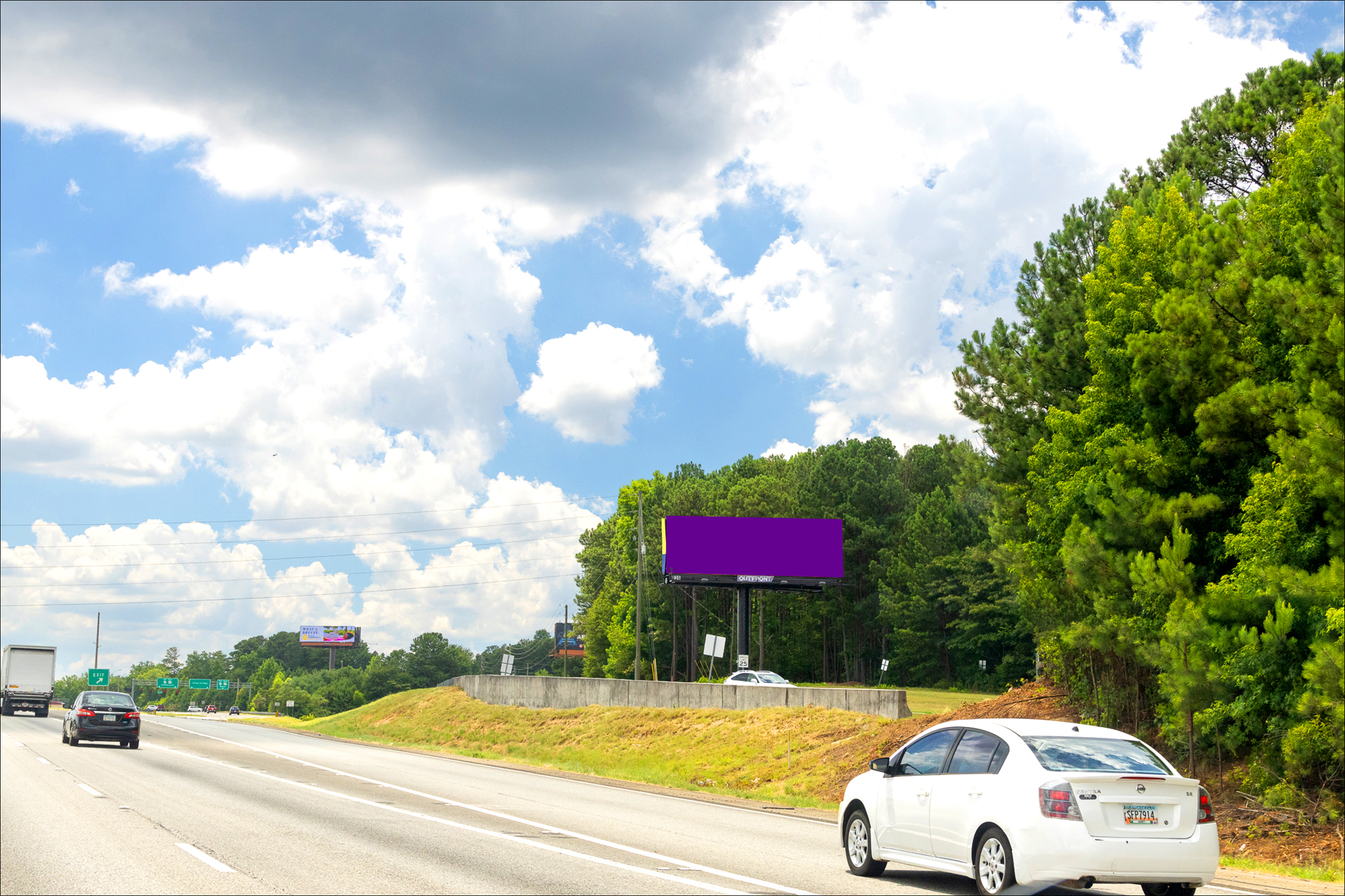 Hwy 316 0.25 mi E/O Hwy 124 N/S
