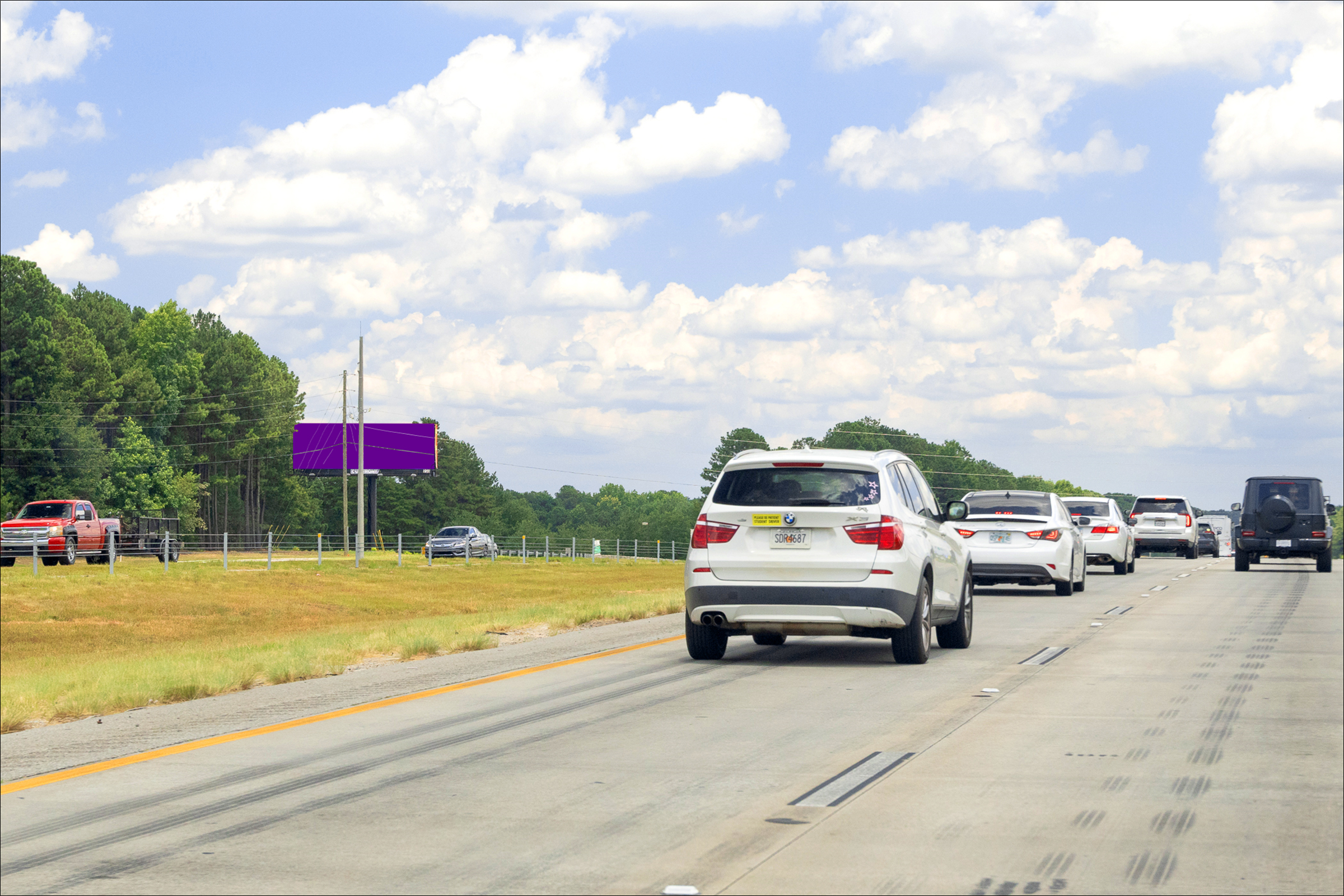 Hwy 316 0.25 mi E/O Hwy 124 N/S