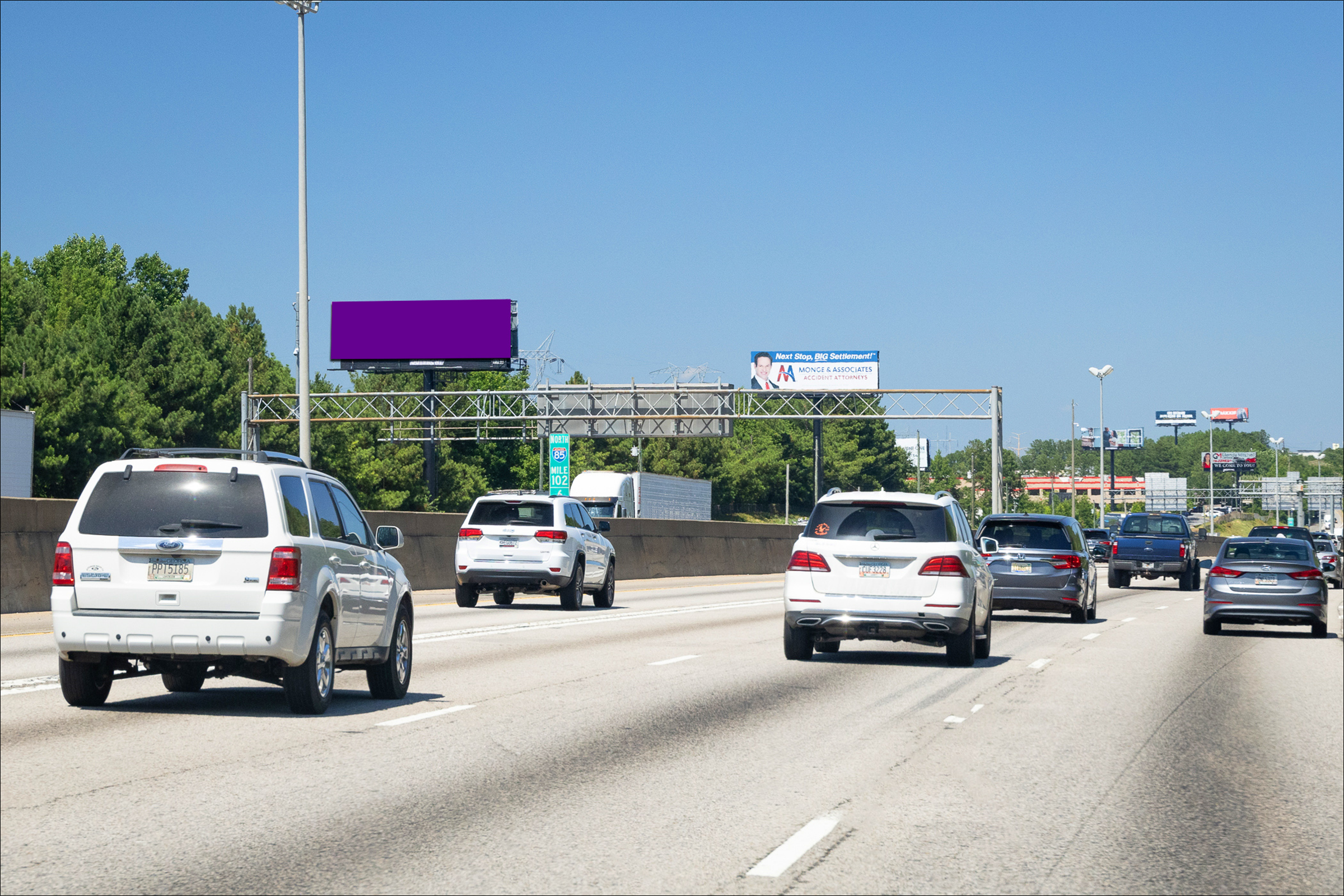I-85N 0.6 mi N/O Beaver Ruin Rd W/S