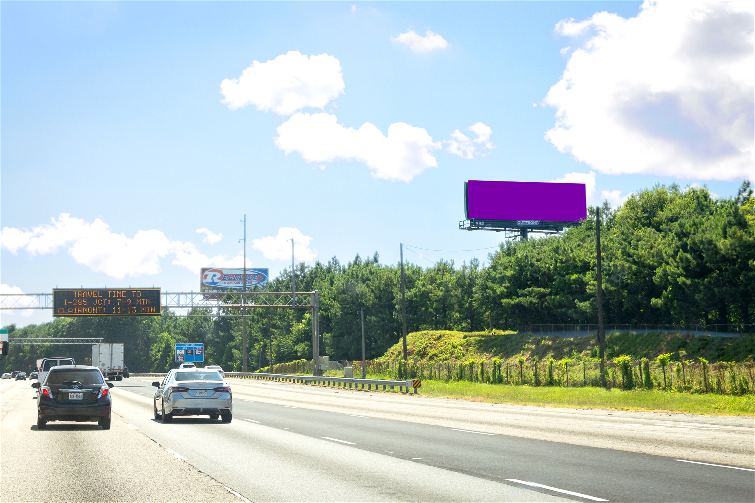I-85N 0.7 mi N/O Beaver Ruin Rd W/S