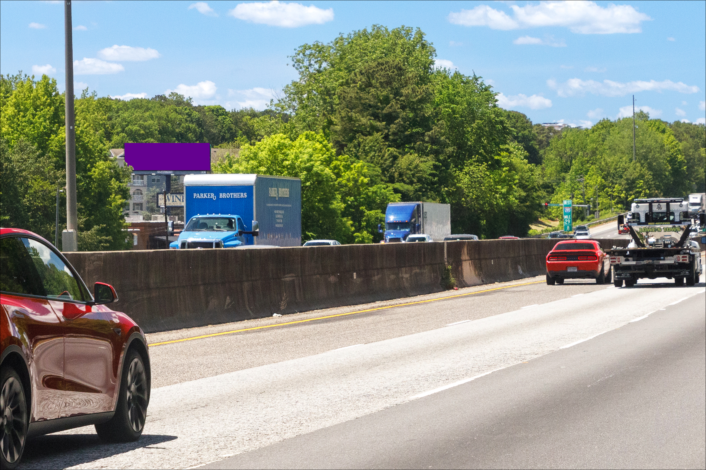 I-285 0.6 mi E/O Chamblee Dunwoody S/S