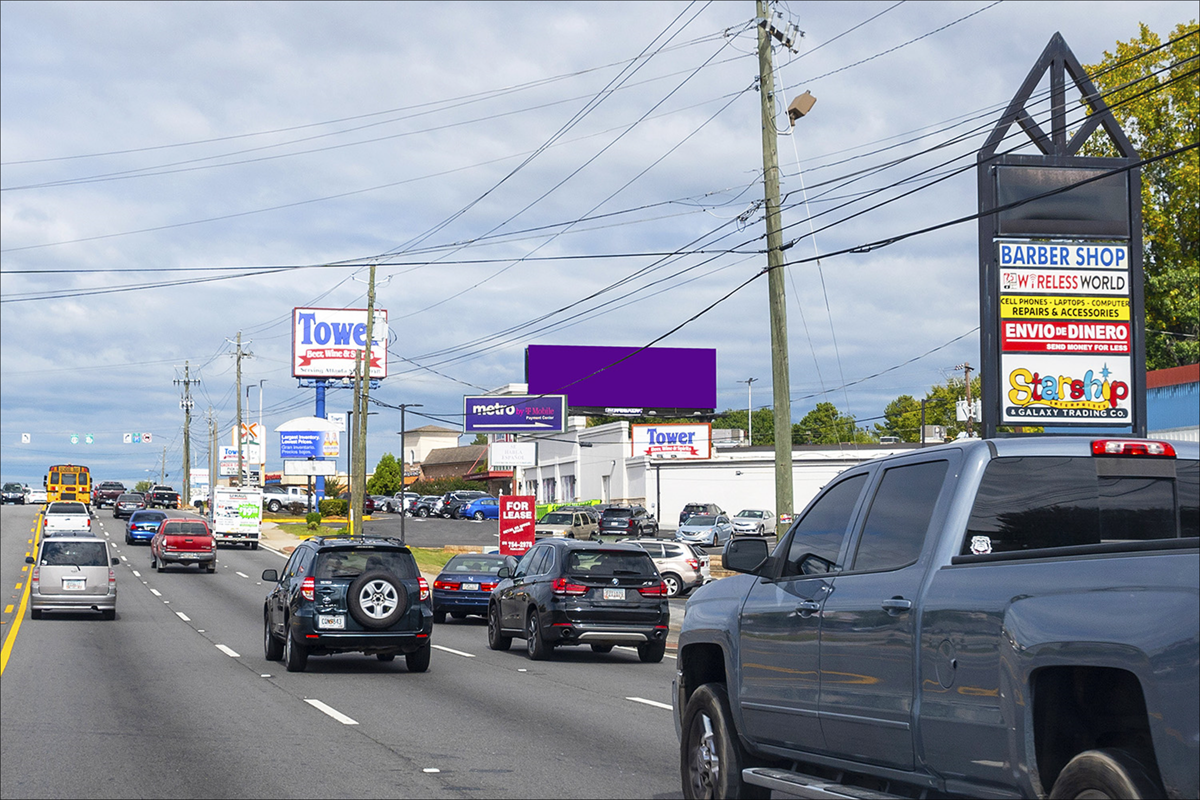 Buford Hwy 425 ft S/O Oakcliff Rd E/S