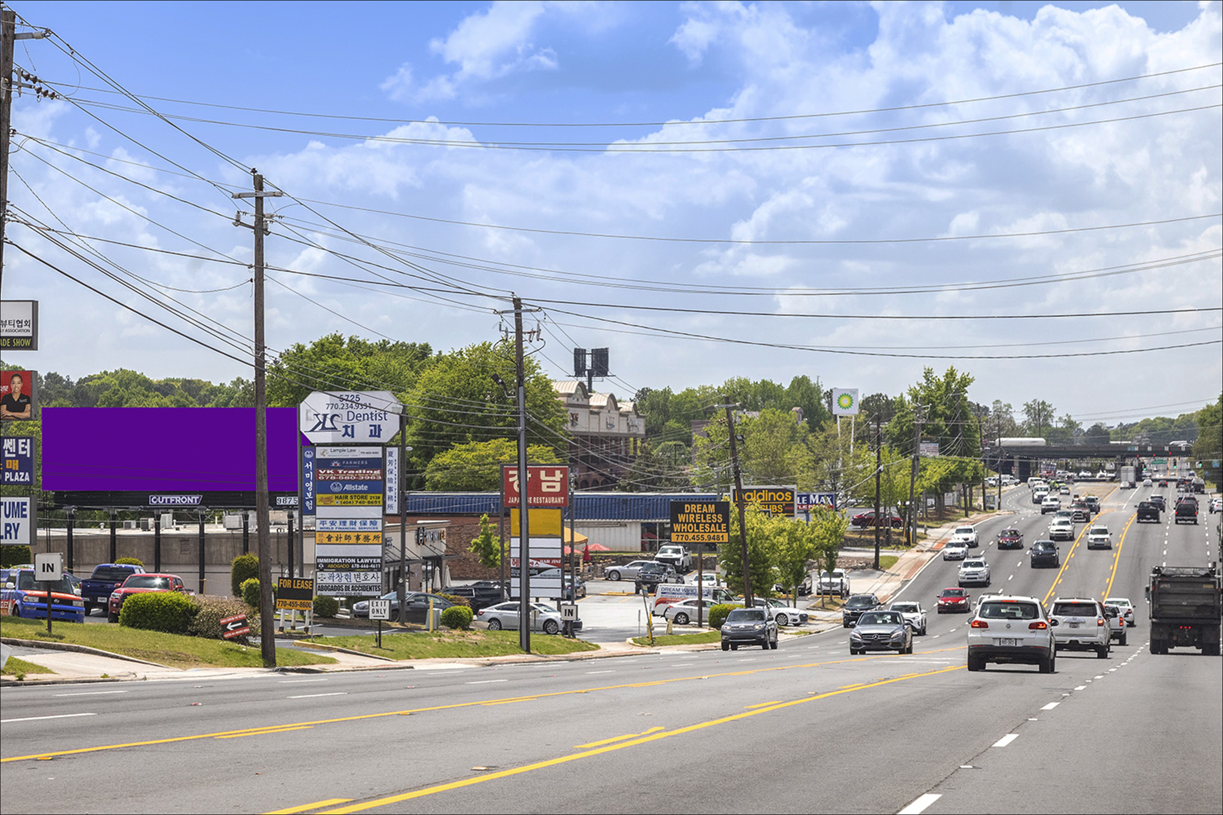 Buford Hwy 0.18 mi S/O McElroy Rd E/S