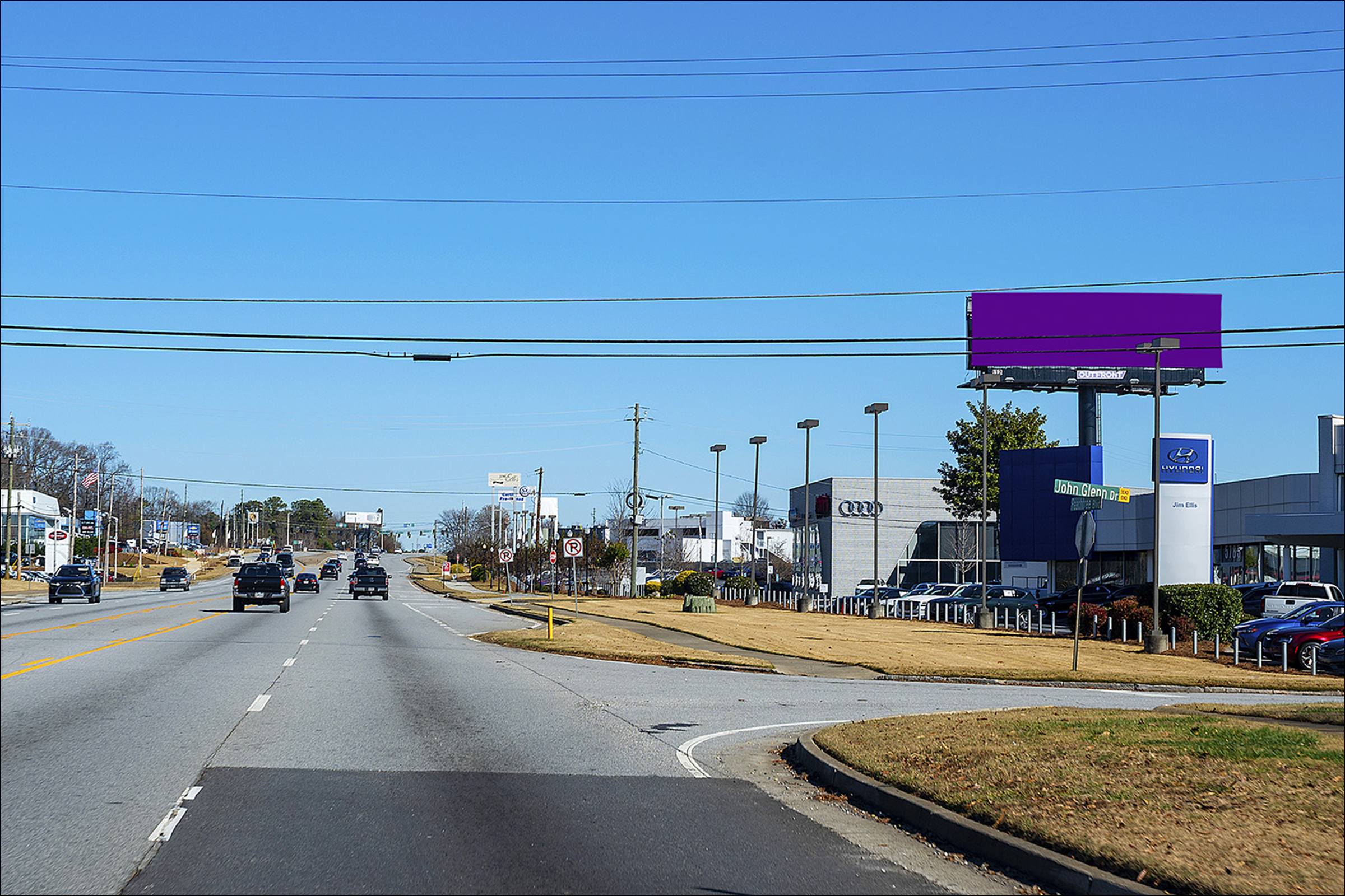 Peachtree Industrial Blvd 0.14 mi N/O N Peachtree Rd E/S