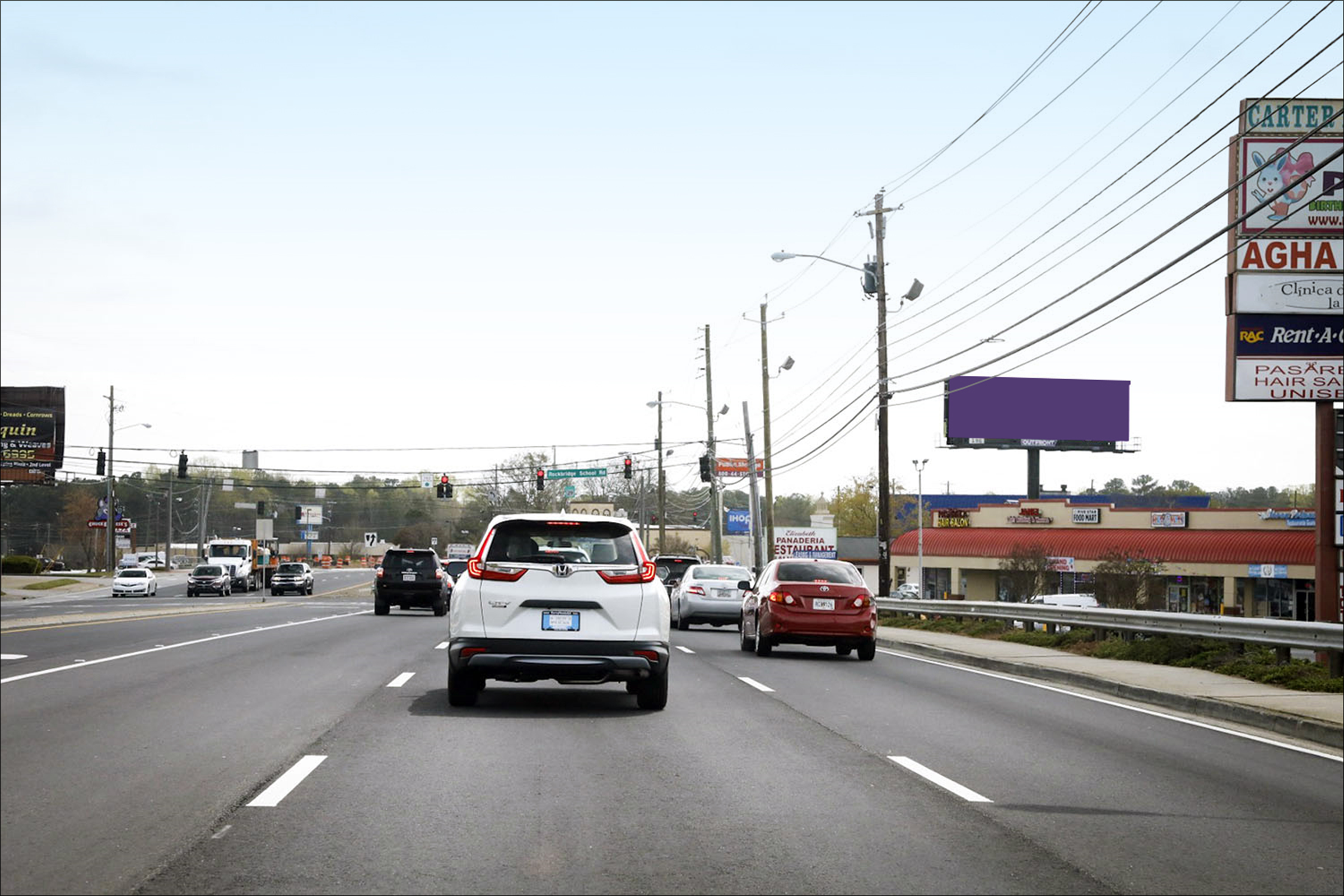 Jimmy Carter Blvd 175 ft W/O Rockbridge Rd S/S