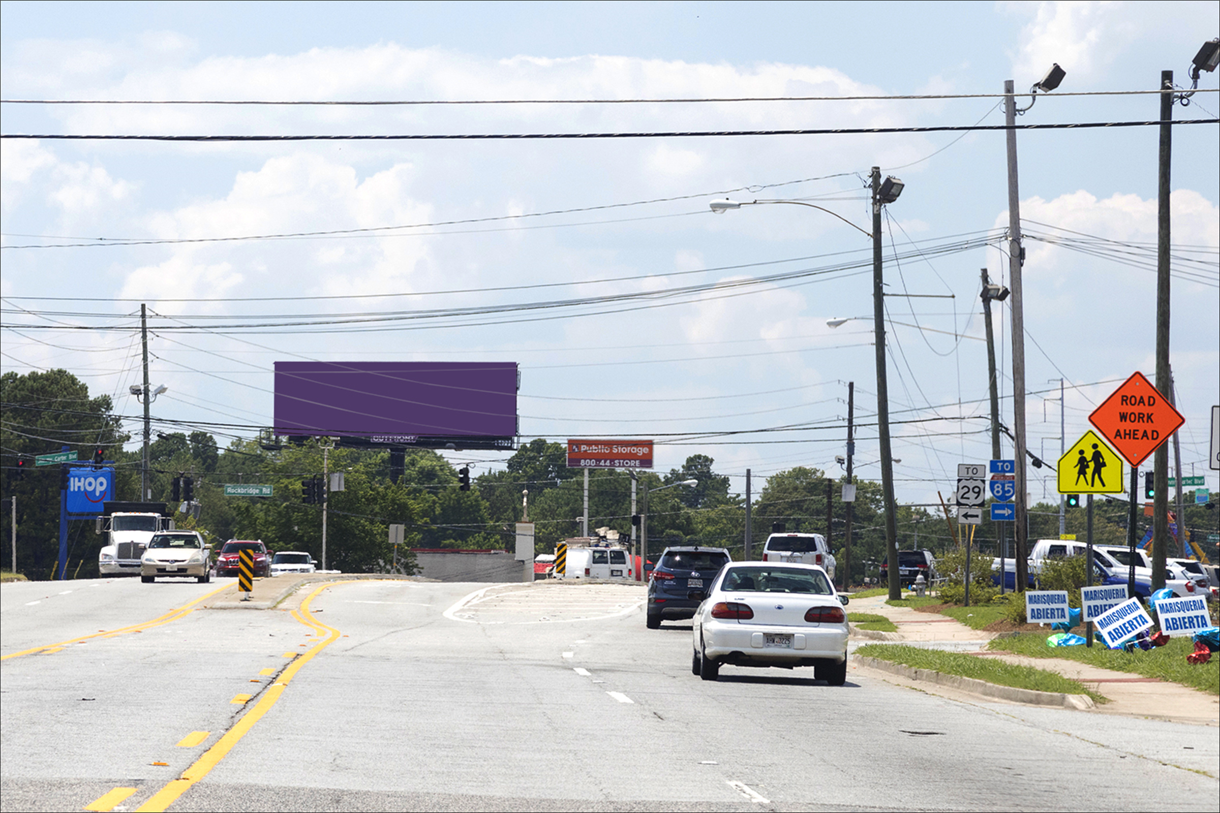 Jimmy Carter Blvd 175 ft W/O Rockbridge Rd S/S