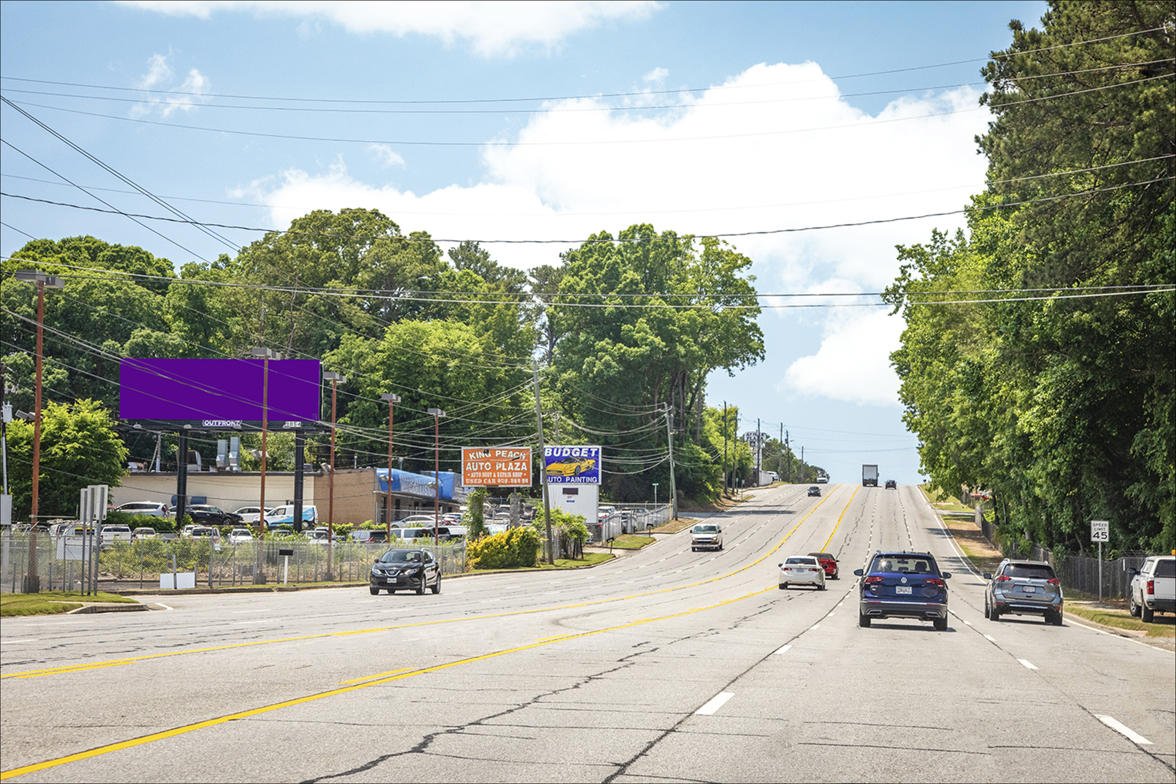 Buford Hwy 225 ft N/O Bragg St E/S