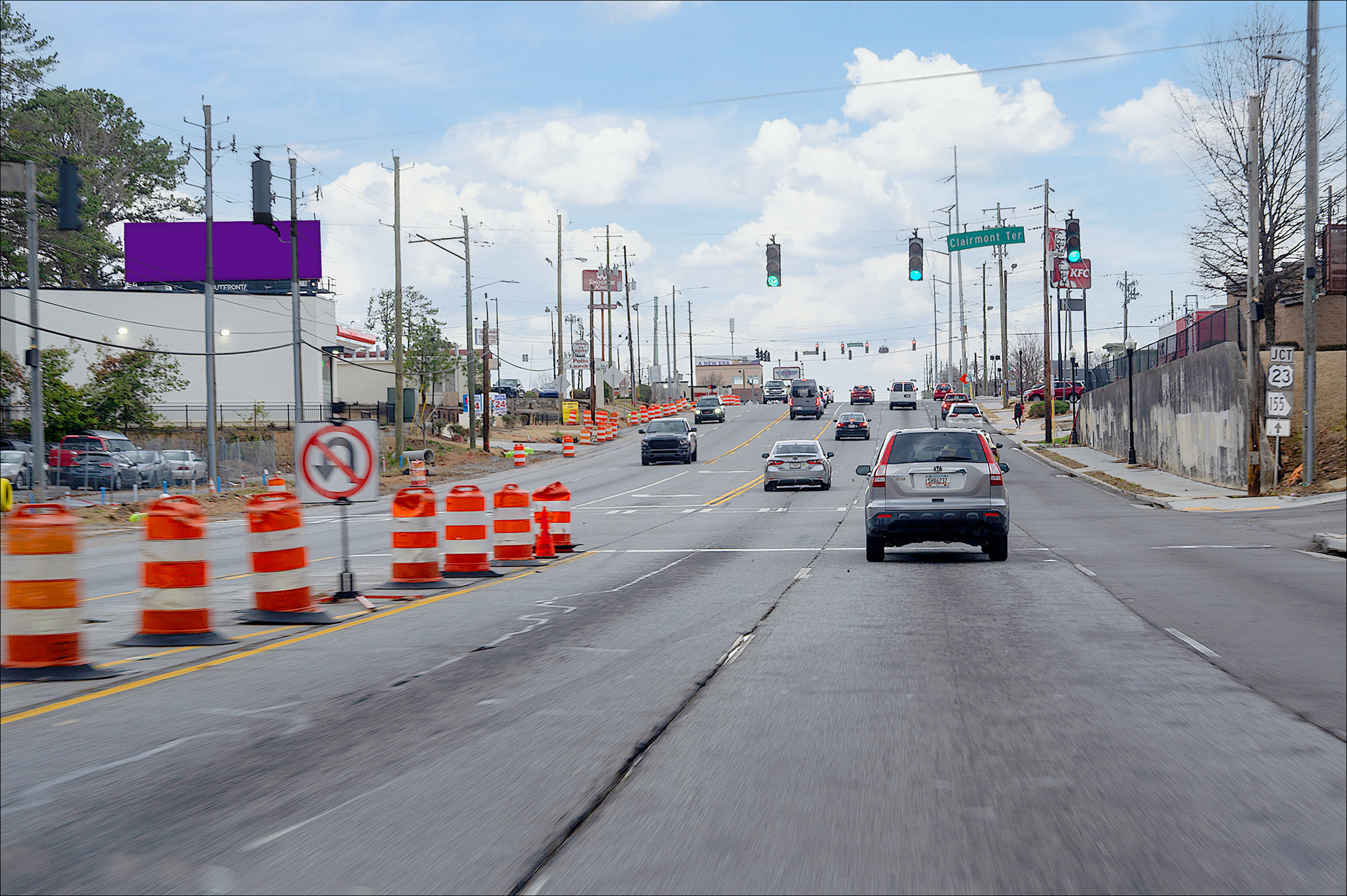 Buford Hwy 225 ft S/O Clairmont Rd W/S