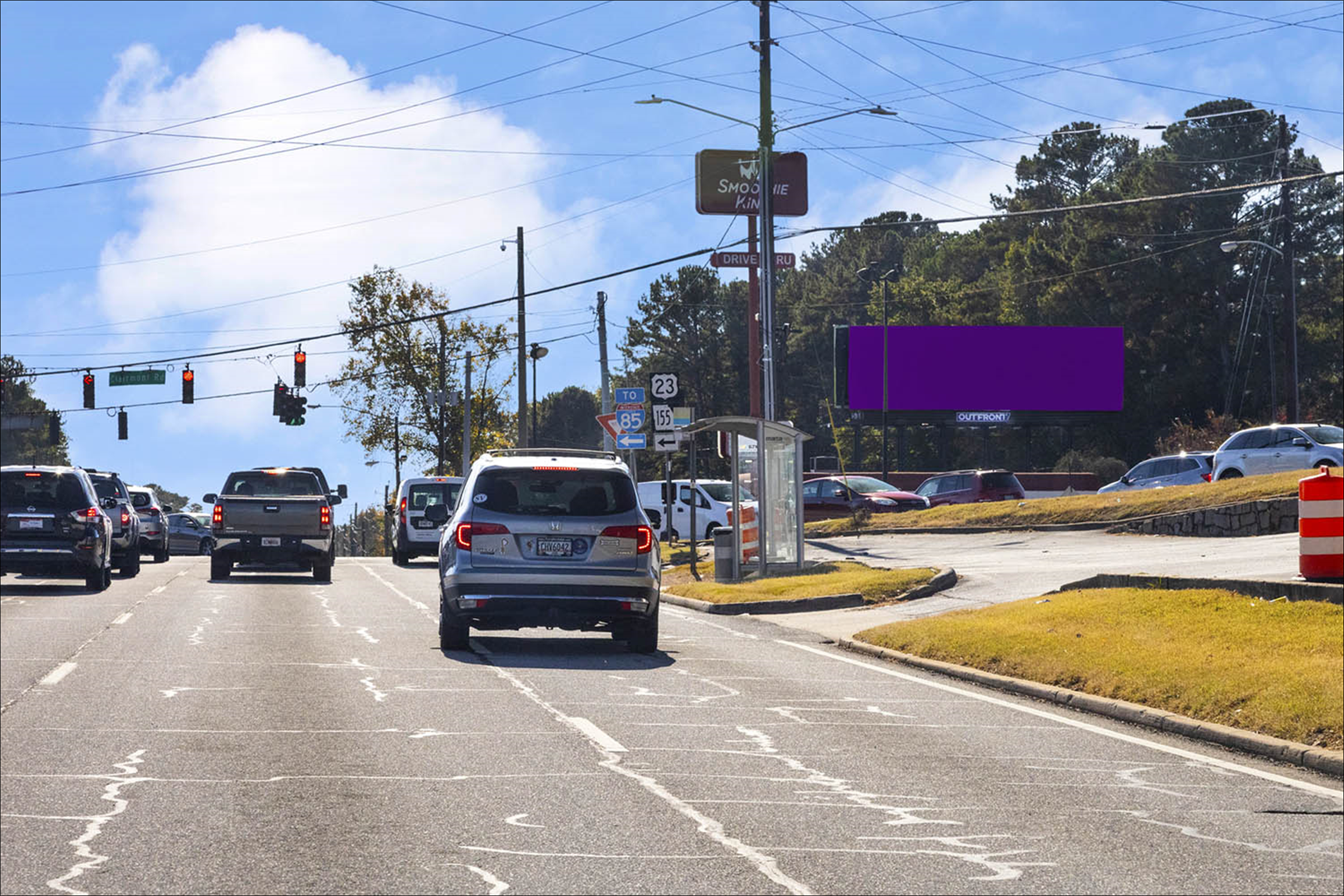 Buford Hwy 225 ft S/O Clairmont Rd W/S