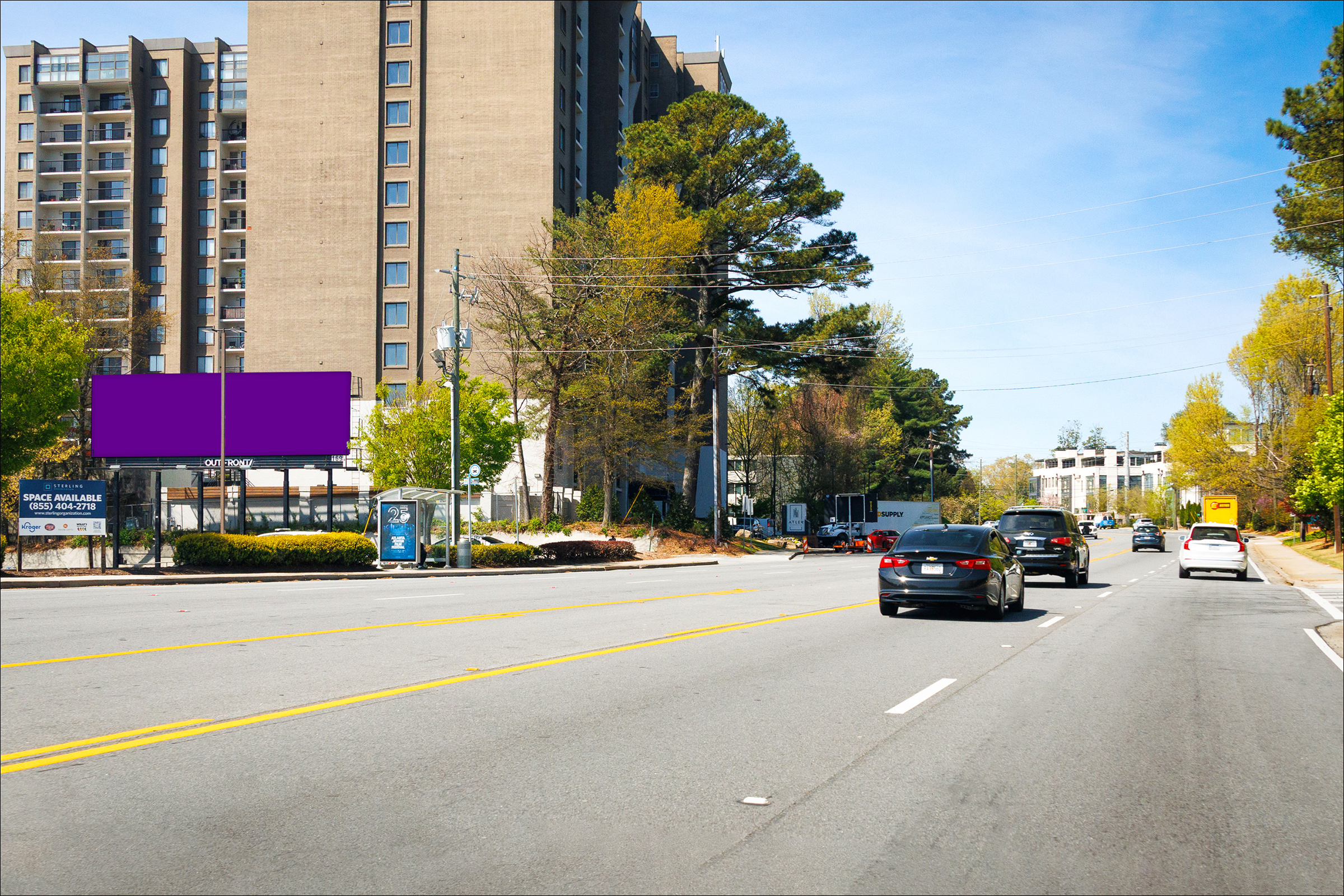 Peachtree Rd 100 ft S/O Brookhaven Dr E/S