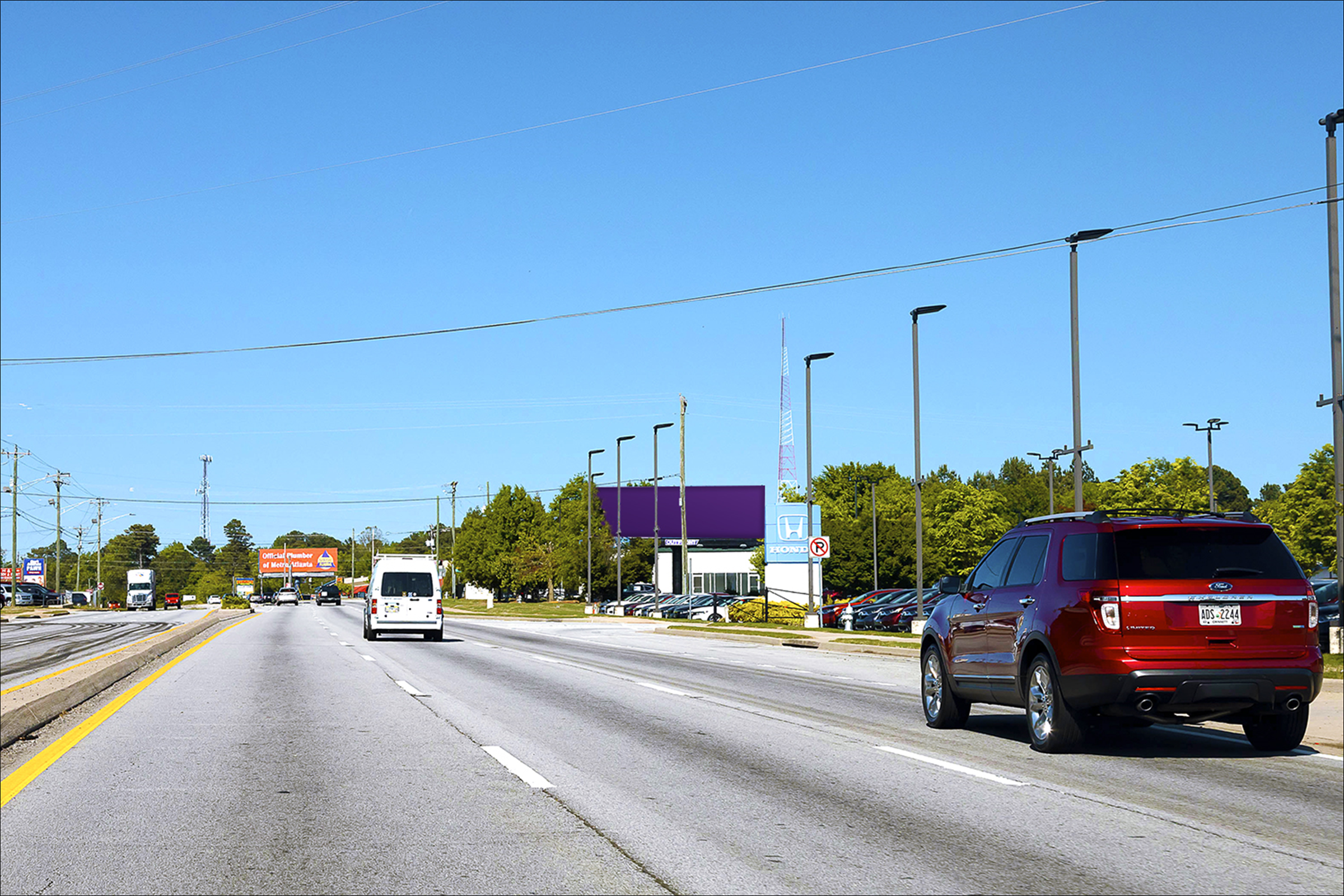 Stone Mountain Hwy 150 ft W/O Georgia Lane S/S