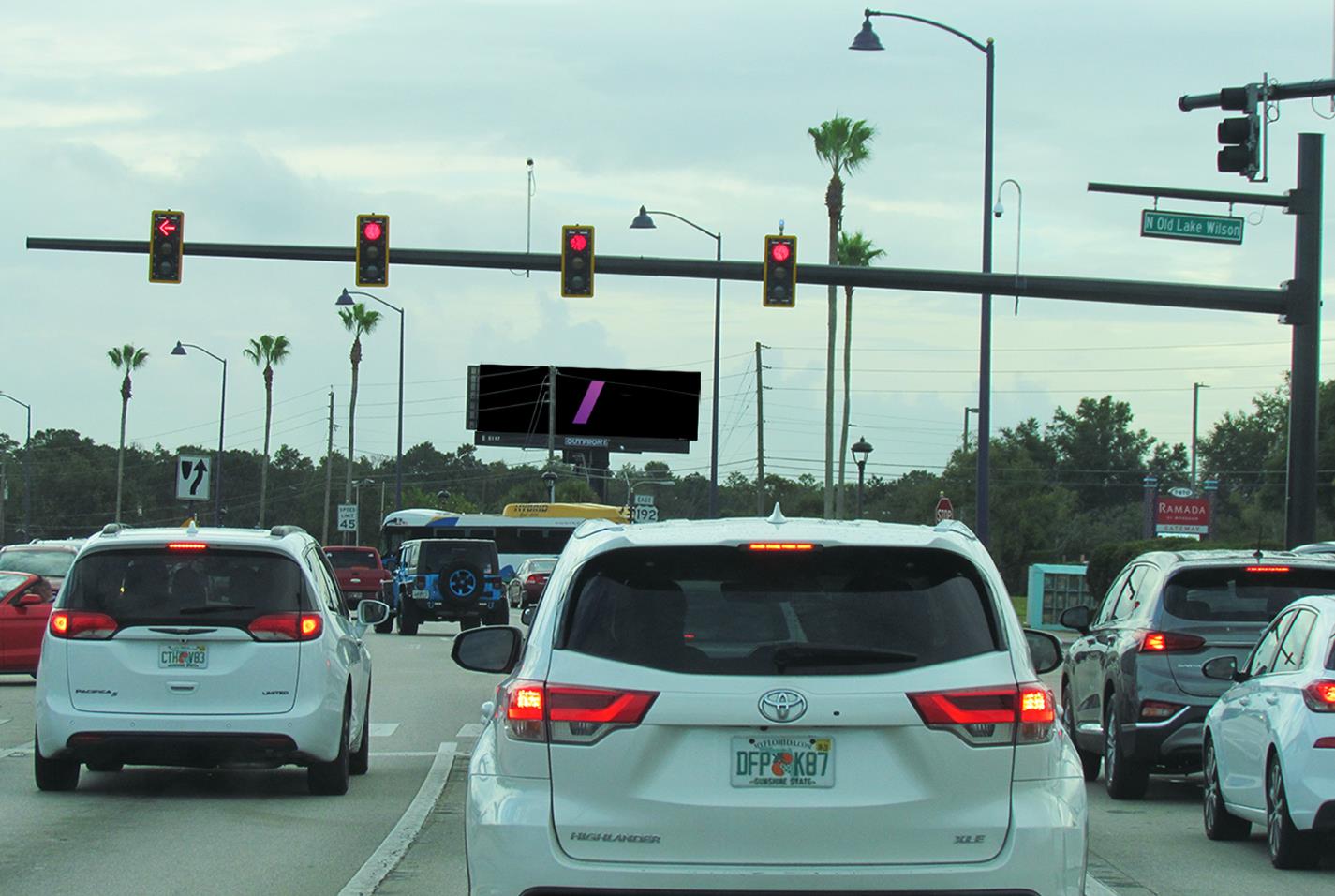 US 192, .20 mi E/O SR 545; S/S