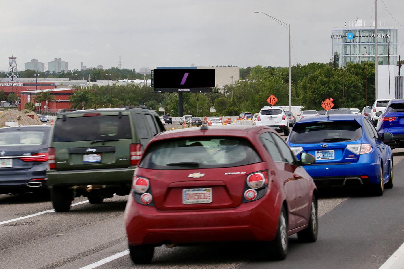 I-4, .33 mi W/O John Young Parkway; N/S