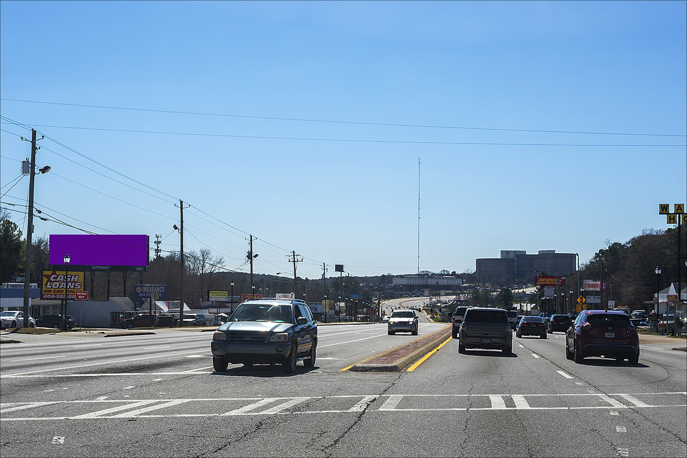 Memorial Dr 0.1 mi W/O Rockbridge Rd S/S