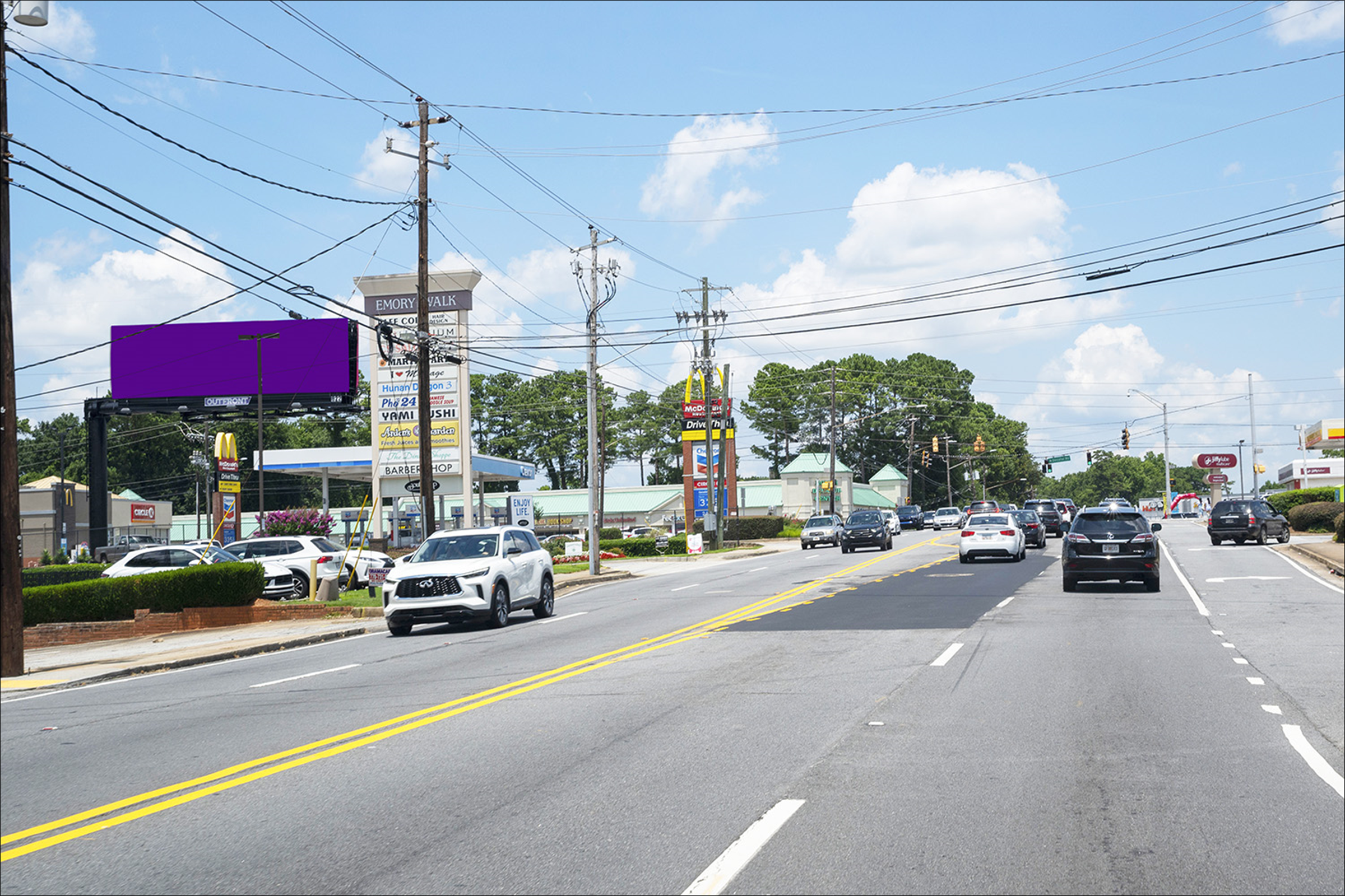Clairmont Rd 100 ft S/O N Decatur Rd W/S