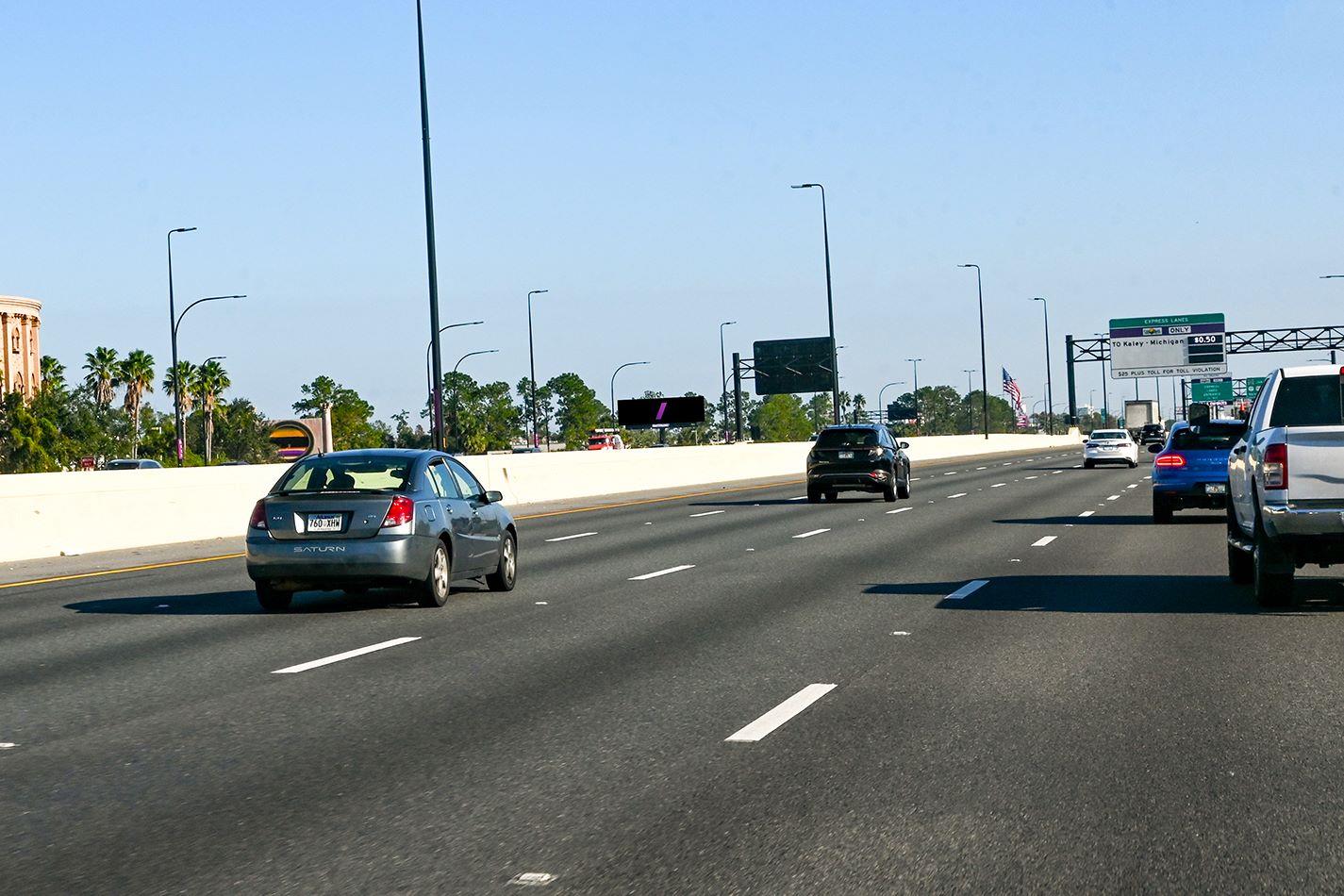 I-4, .1 mi E/O Conroy Rd; N/S F/W