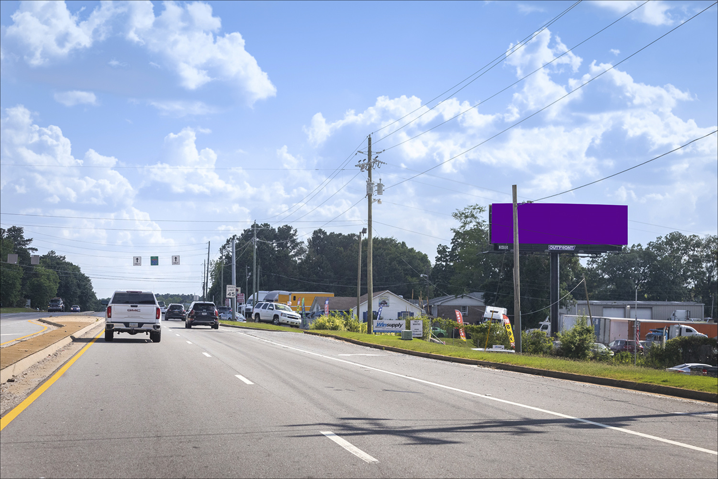 Hwy 124 0.8 mi N/O Union Grove Rd W/S