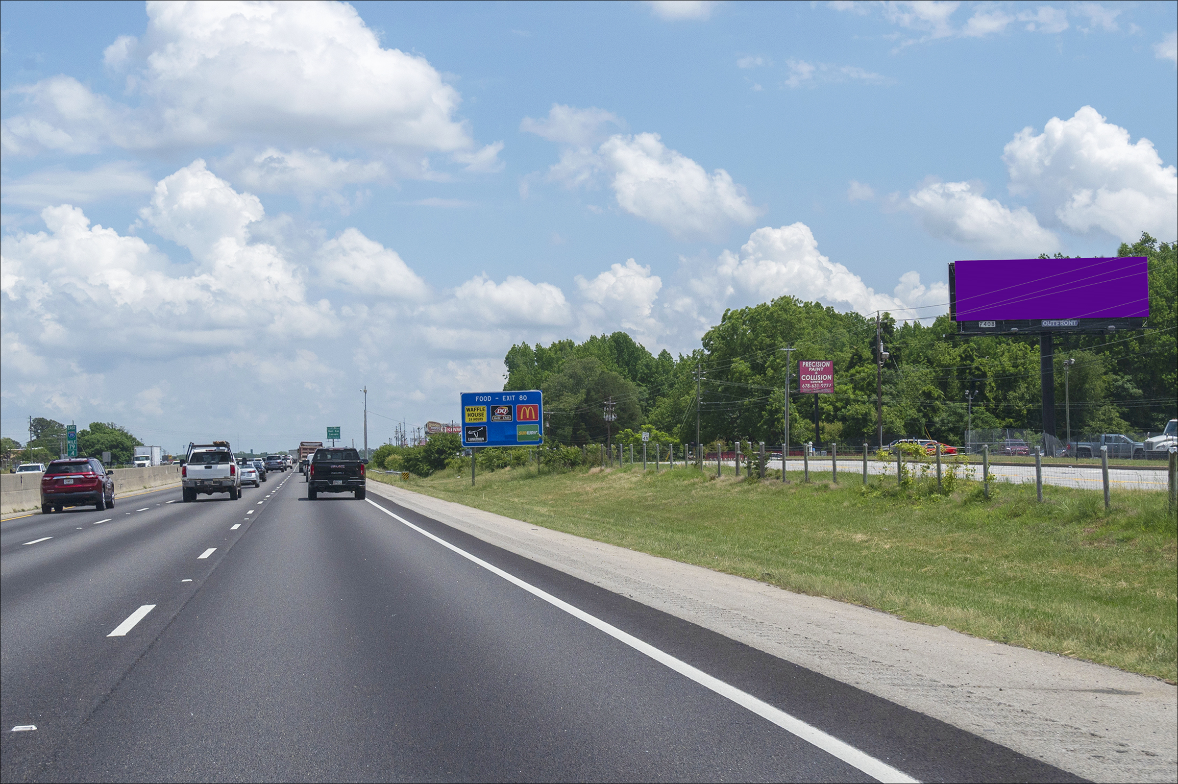 I-20E 0.9 mi W/O West Ave S/S