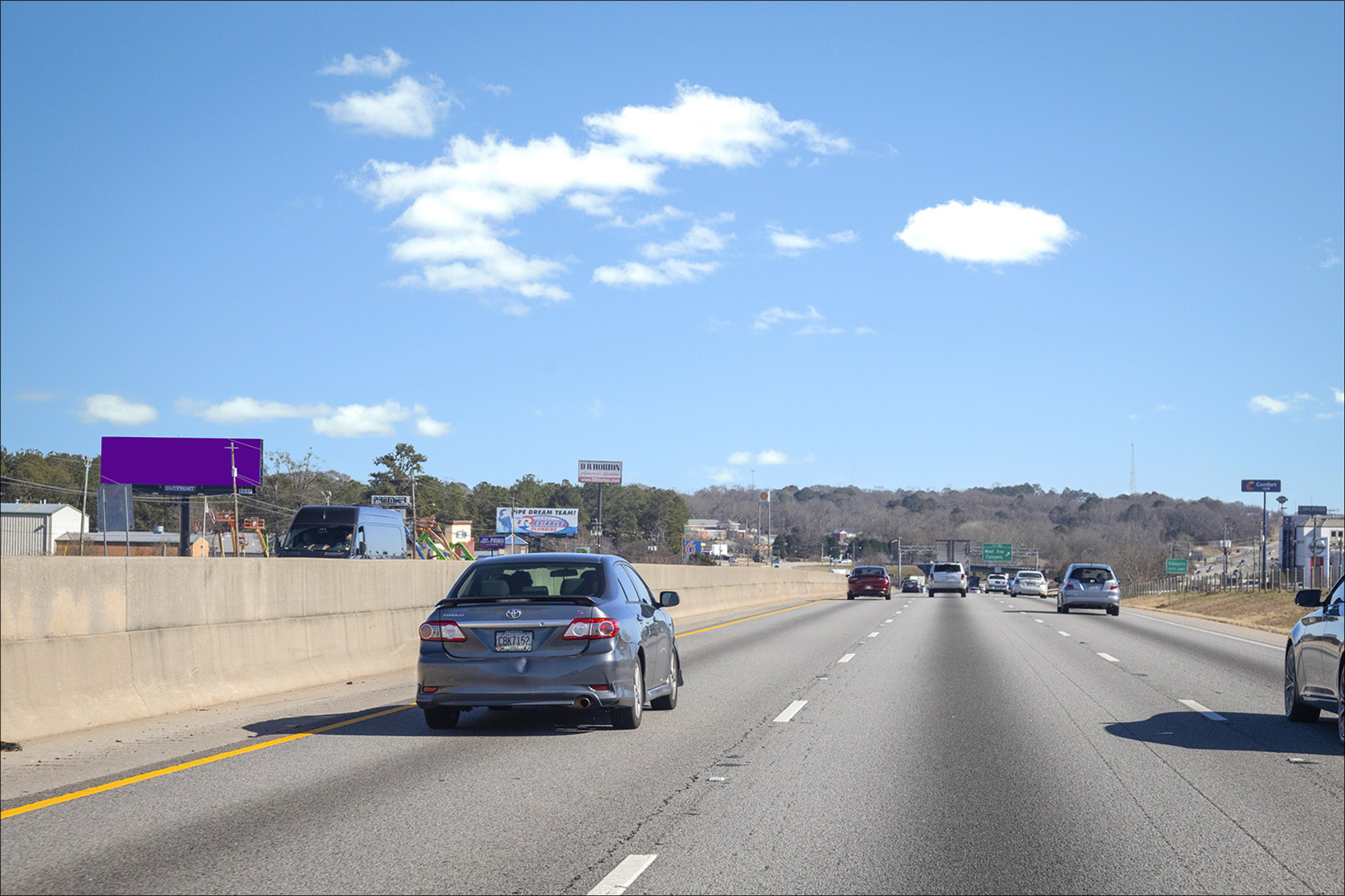 I-20E 0.4 mi W/O West Ave N/S