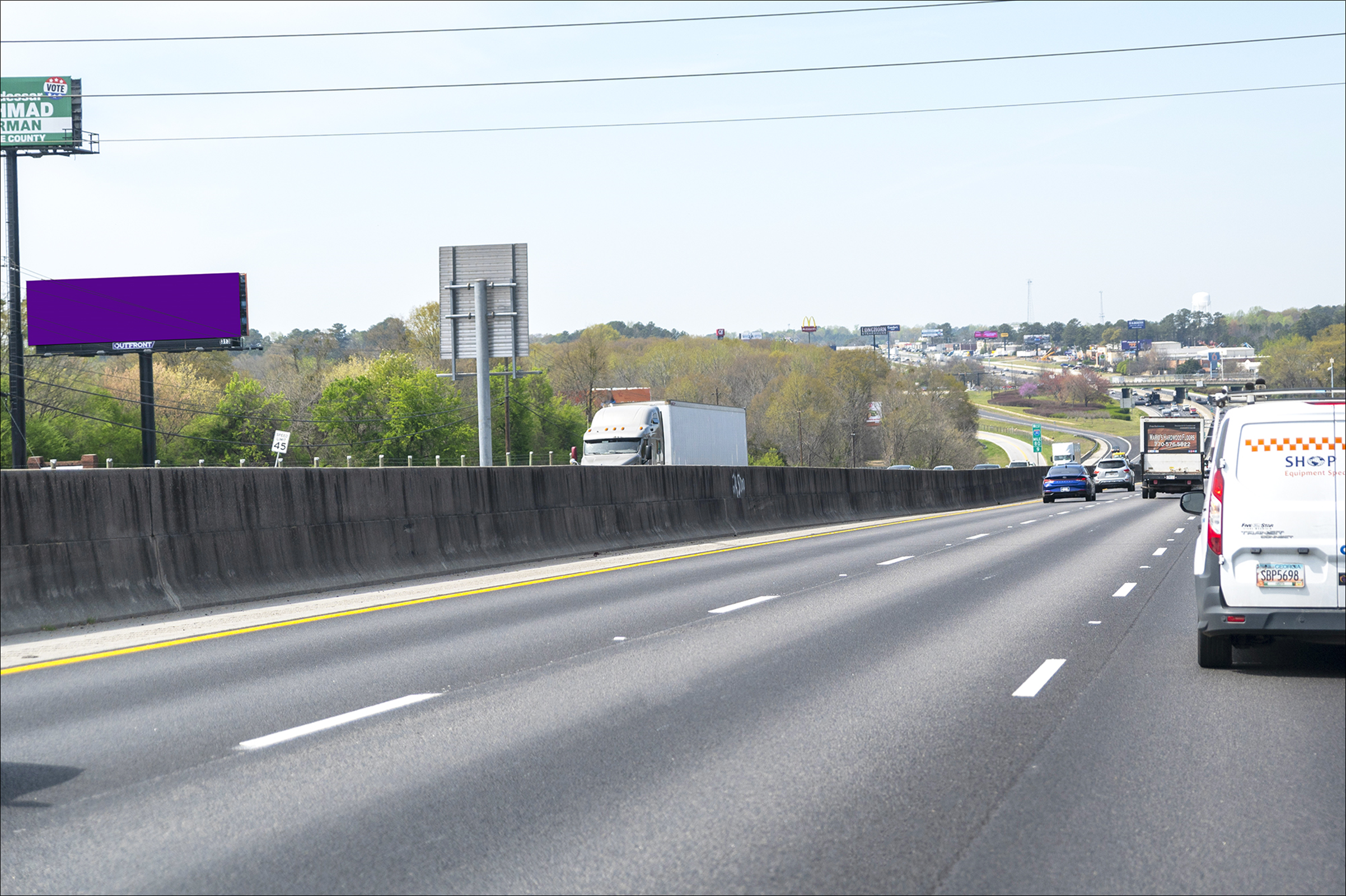 I-20E 0.45 mi E/O West Ave S/S