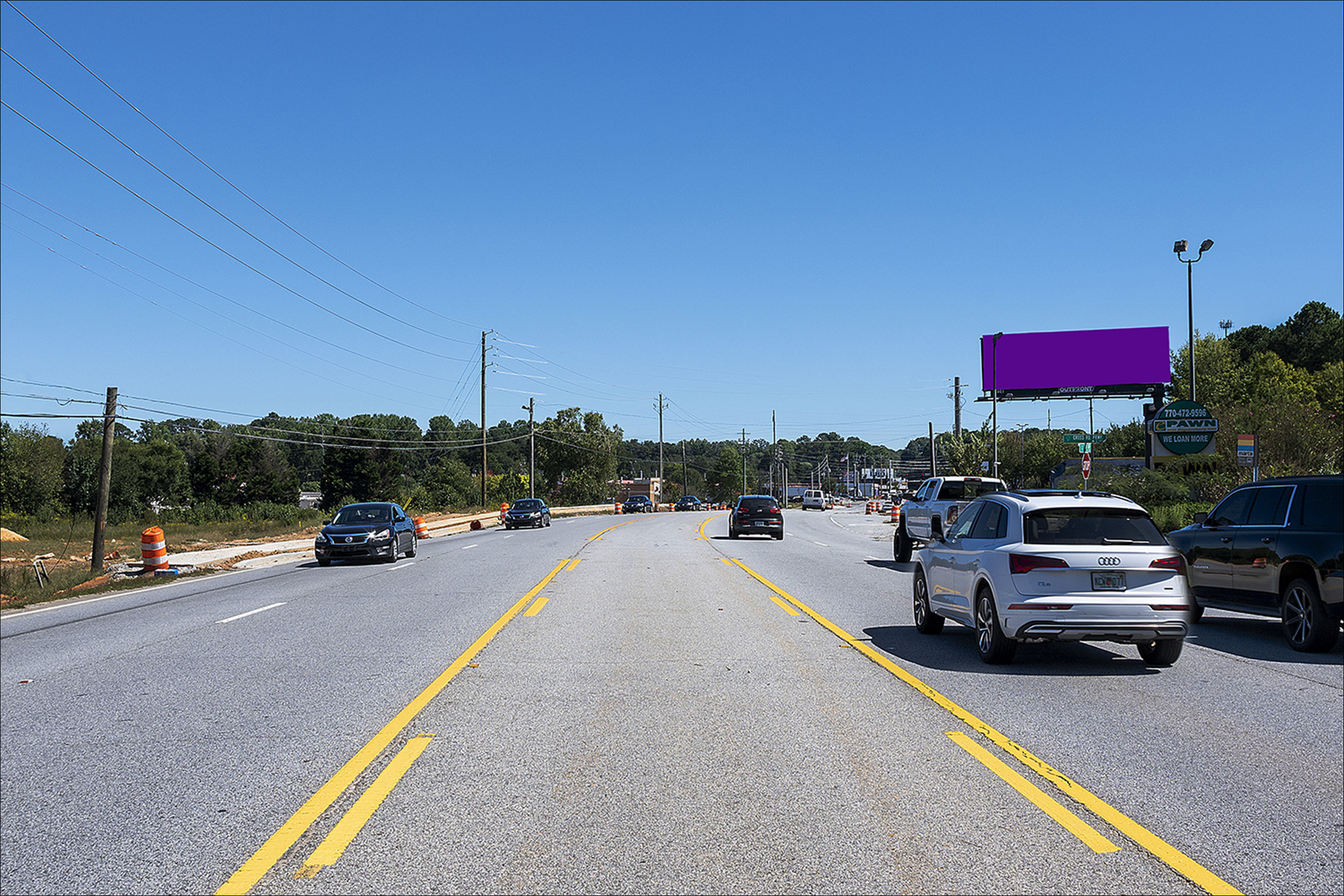 Hwy 138 0.3 mi W/O Tara Blvd S/S