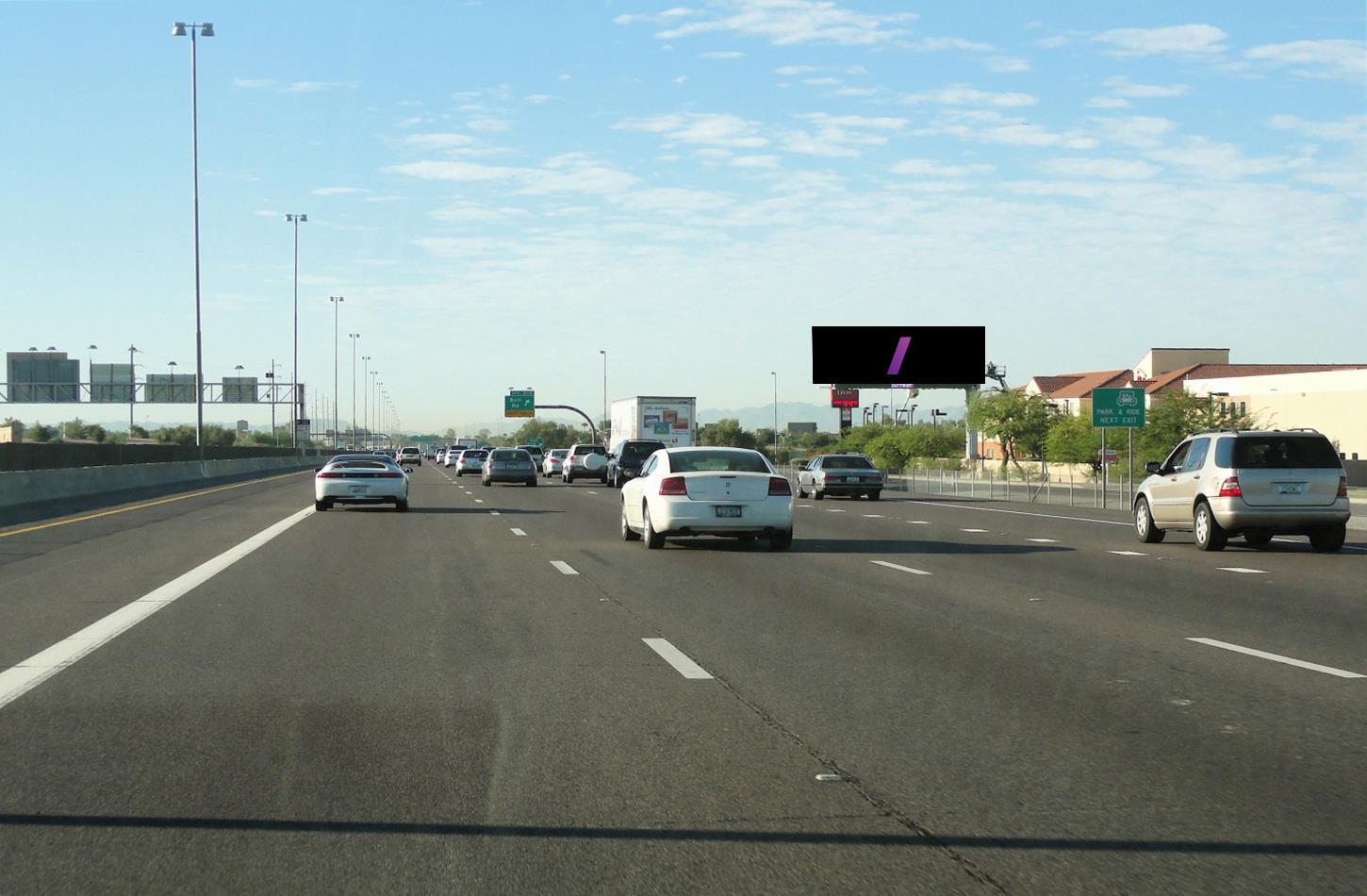I-17 (Arizona Veterans Hwy) 1/4 mi N/O Bell Rd W/S