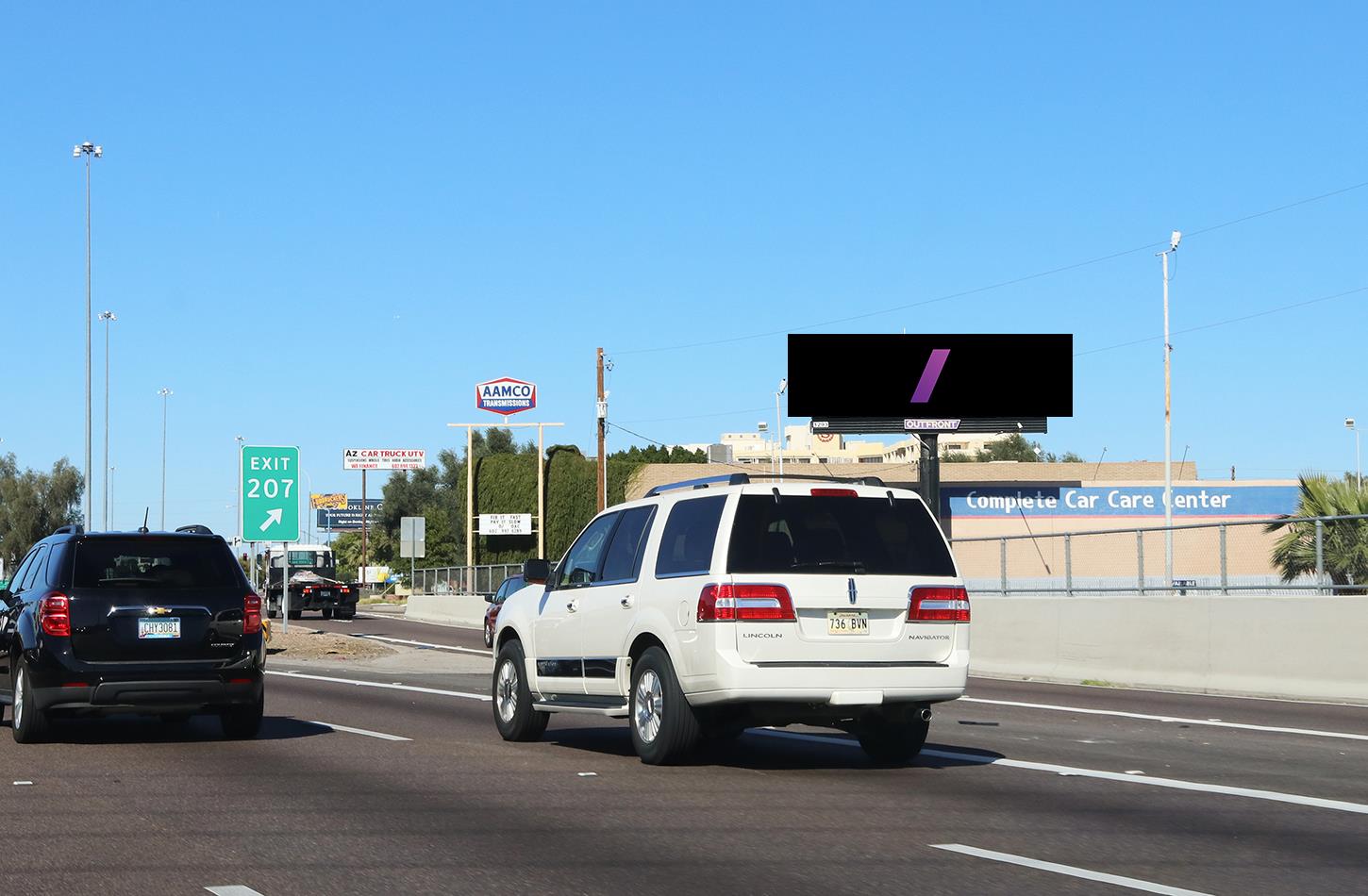 I-17 (Arizona Veterans Hwy) 1000 ft S/O Dunlap Ave E/S