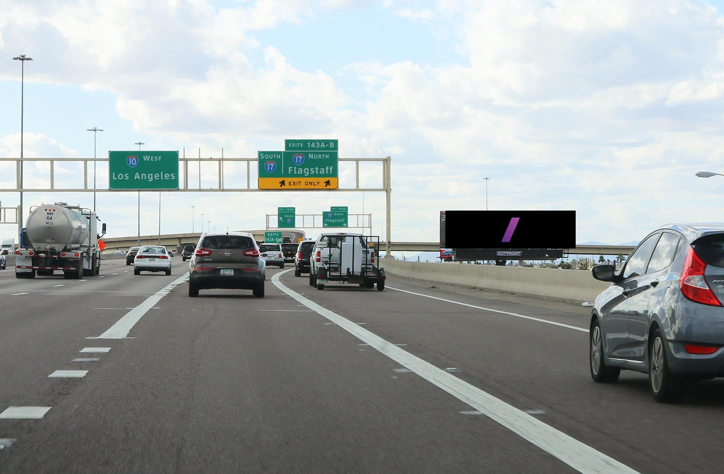 I-10 (Papago Fwy) 400 ft W/O 19th Ave N/S