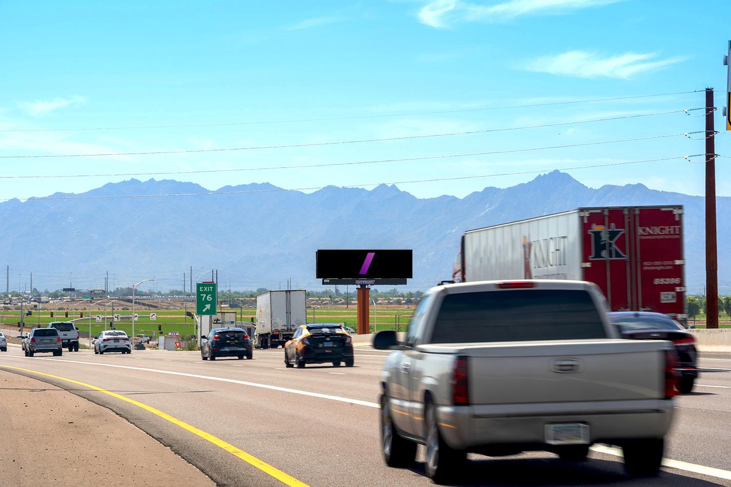 AZ 202 Loop (South Mountain Freeway) 940 ft N/O Buckeye Rd W/S