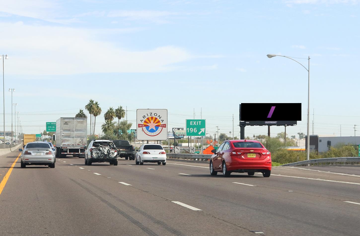 I-17 (Maricopa Fwy) 150 ft W/O 7th Ave S/S